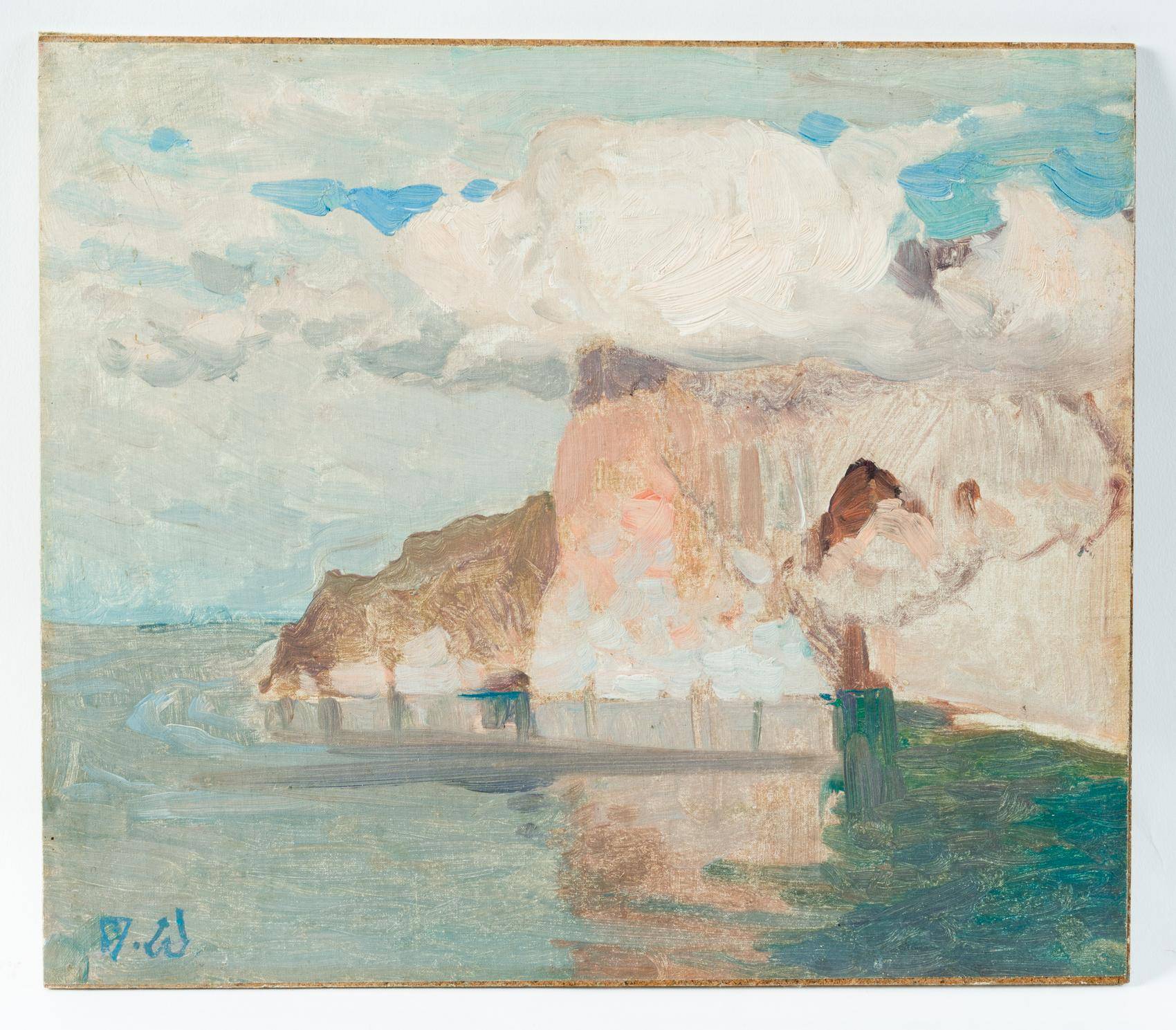 Steilküste auf Capri mit Kalksteinfelsen
