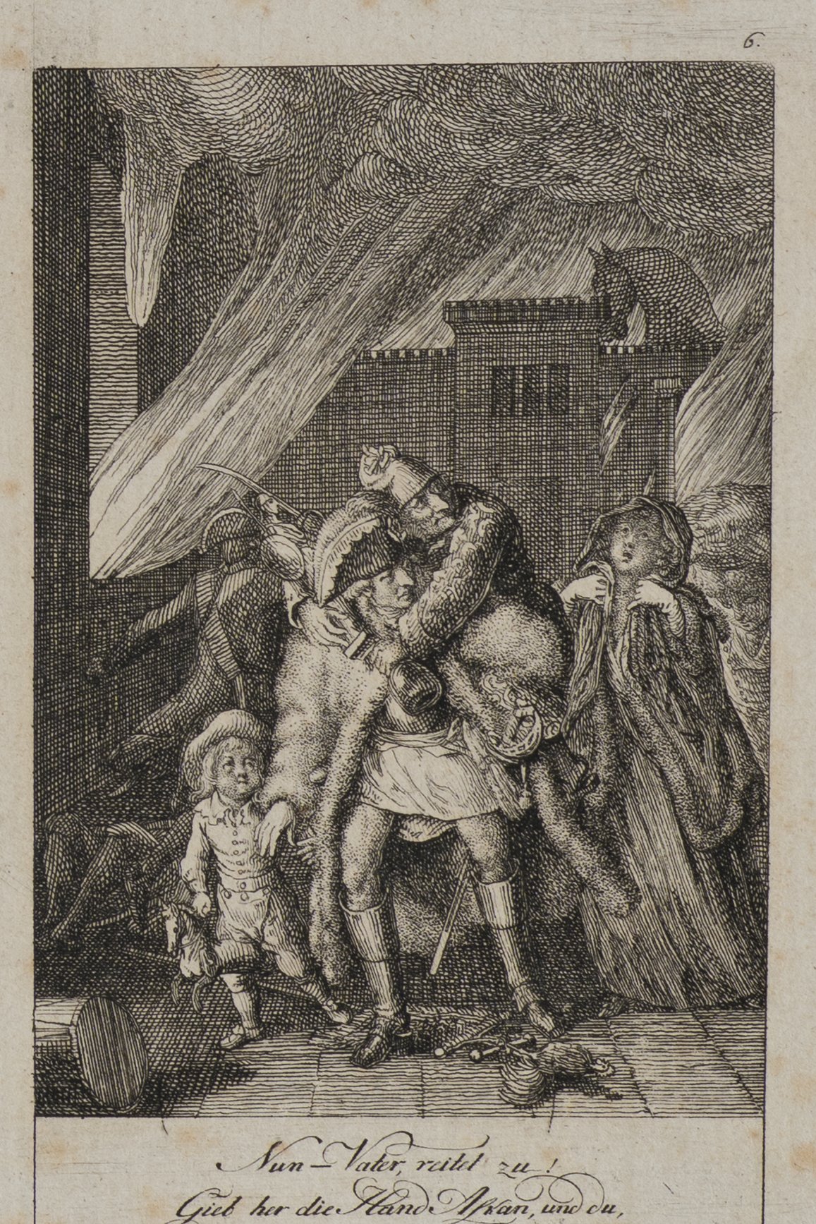 12 Blätter zu Blumauer's Aeneide