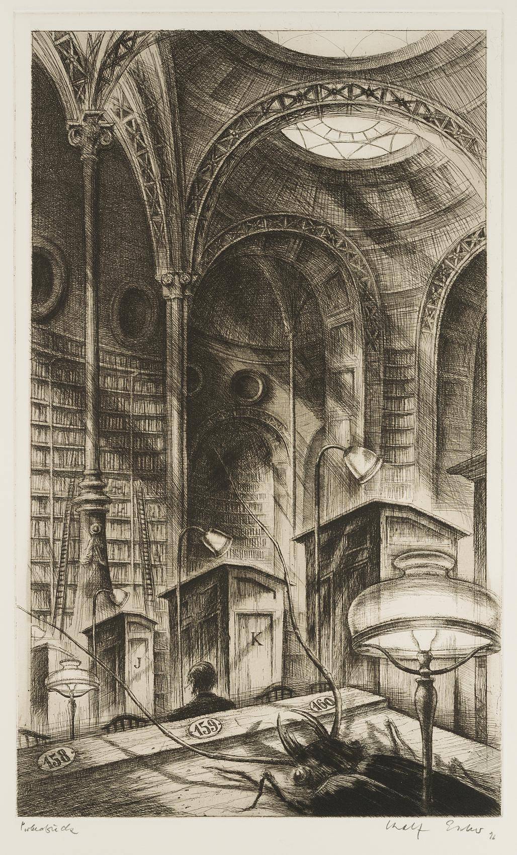 "Später Besuch" in der Bibliothèque National Paris