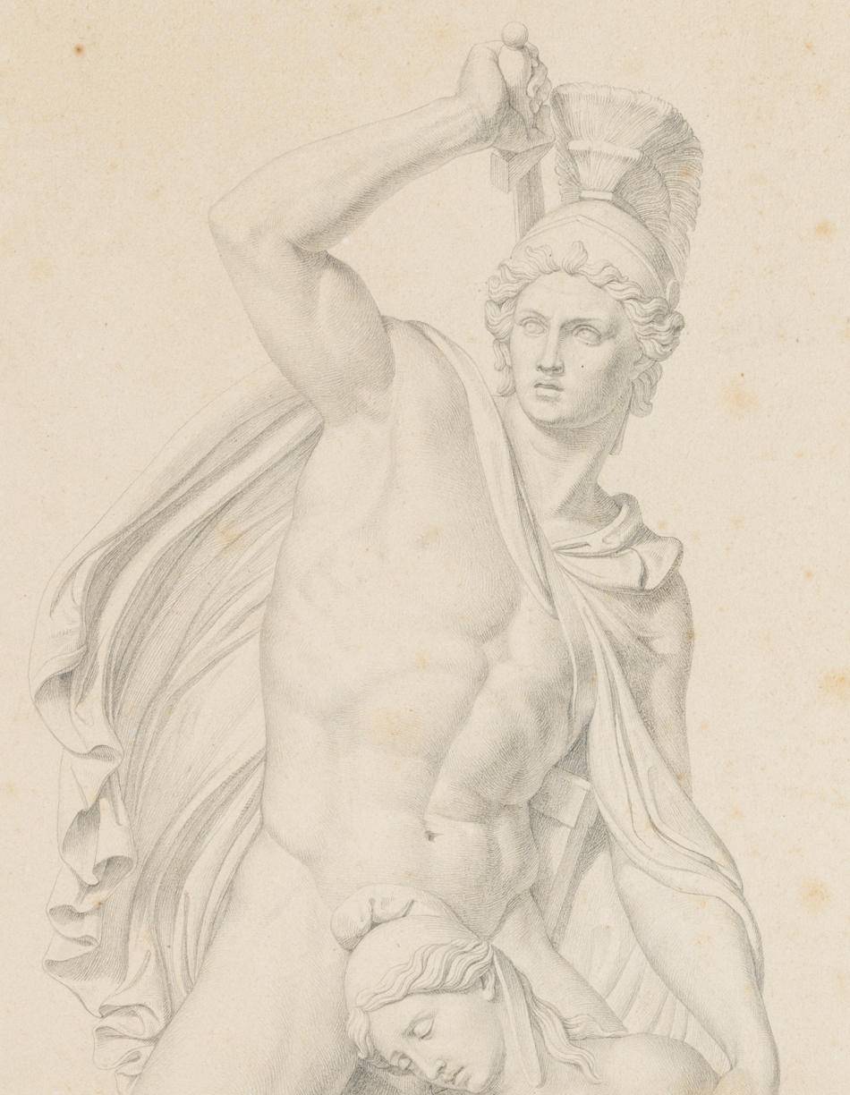 Nach Rudolf Schadow, Skulptur Achilles und Penthesilea