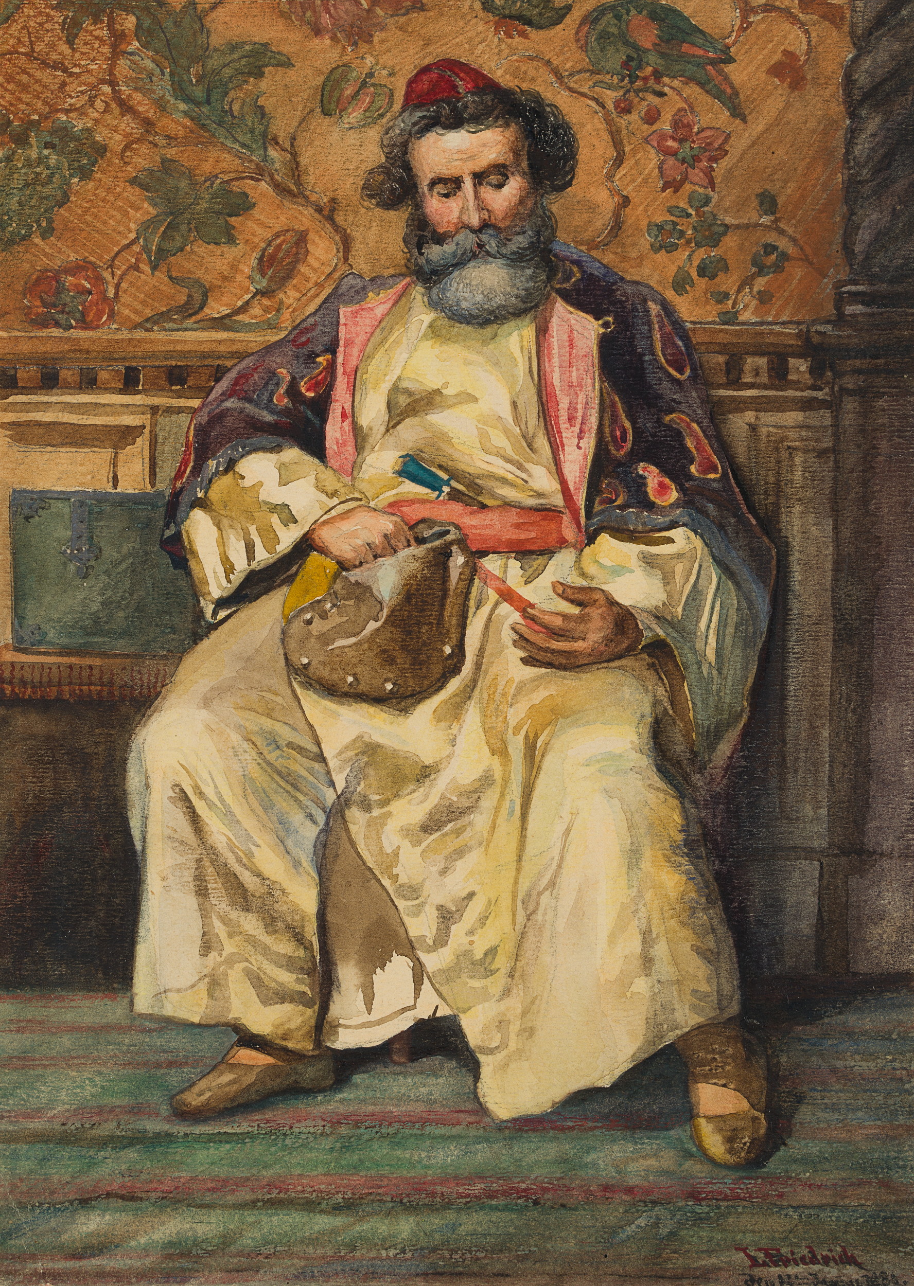 Pharisäer in kostbarer Tracht