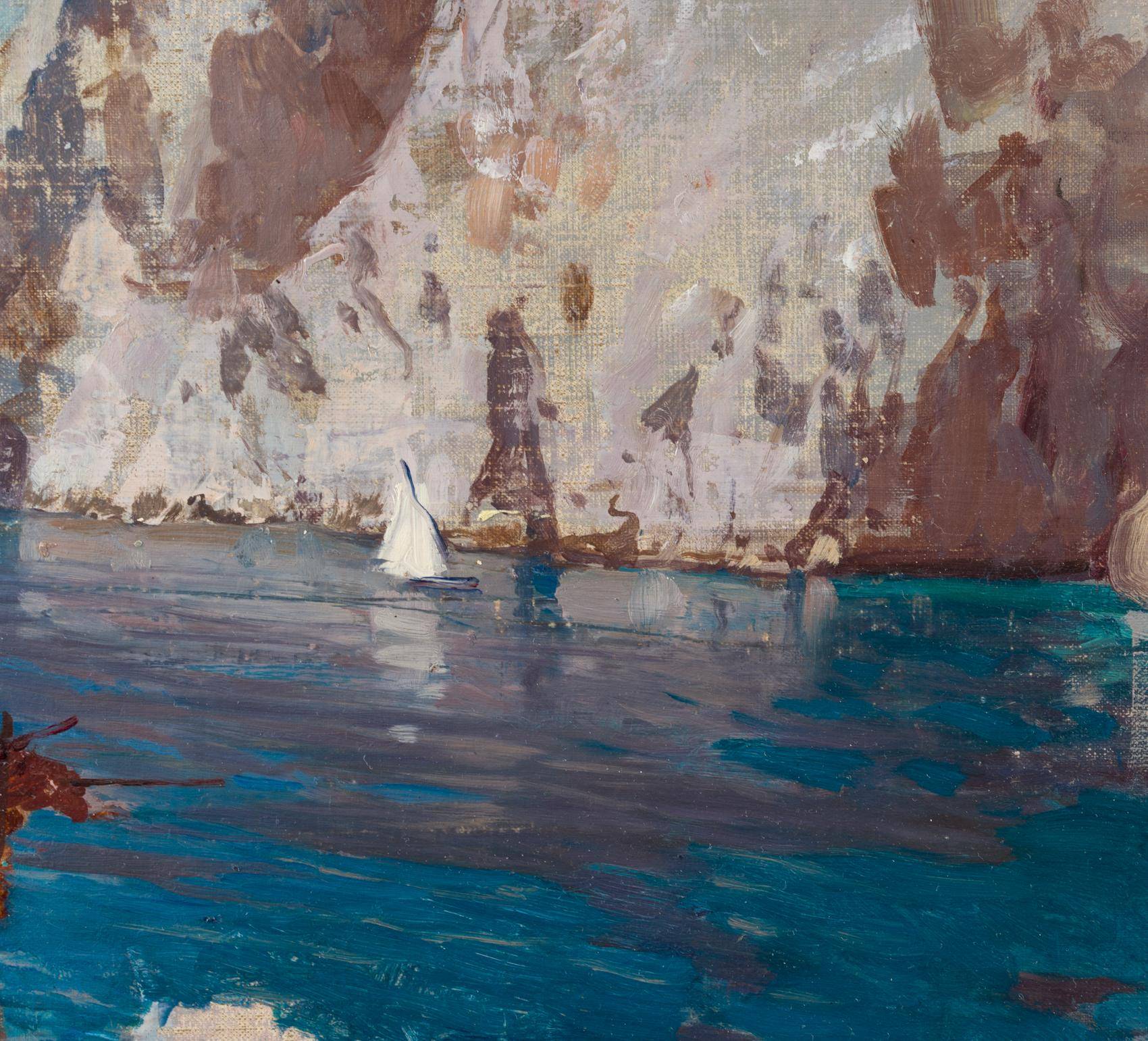 Fischerhütte am Ufer bei Capri
