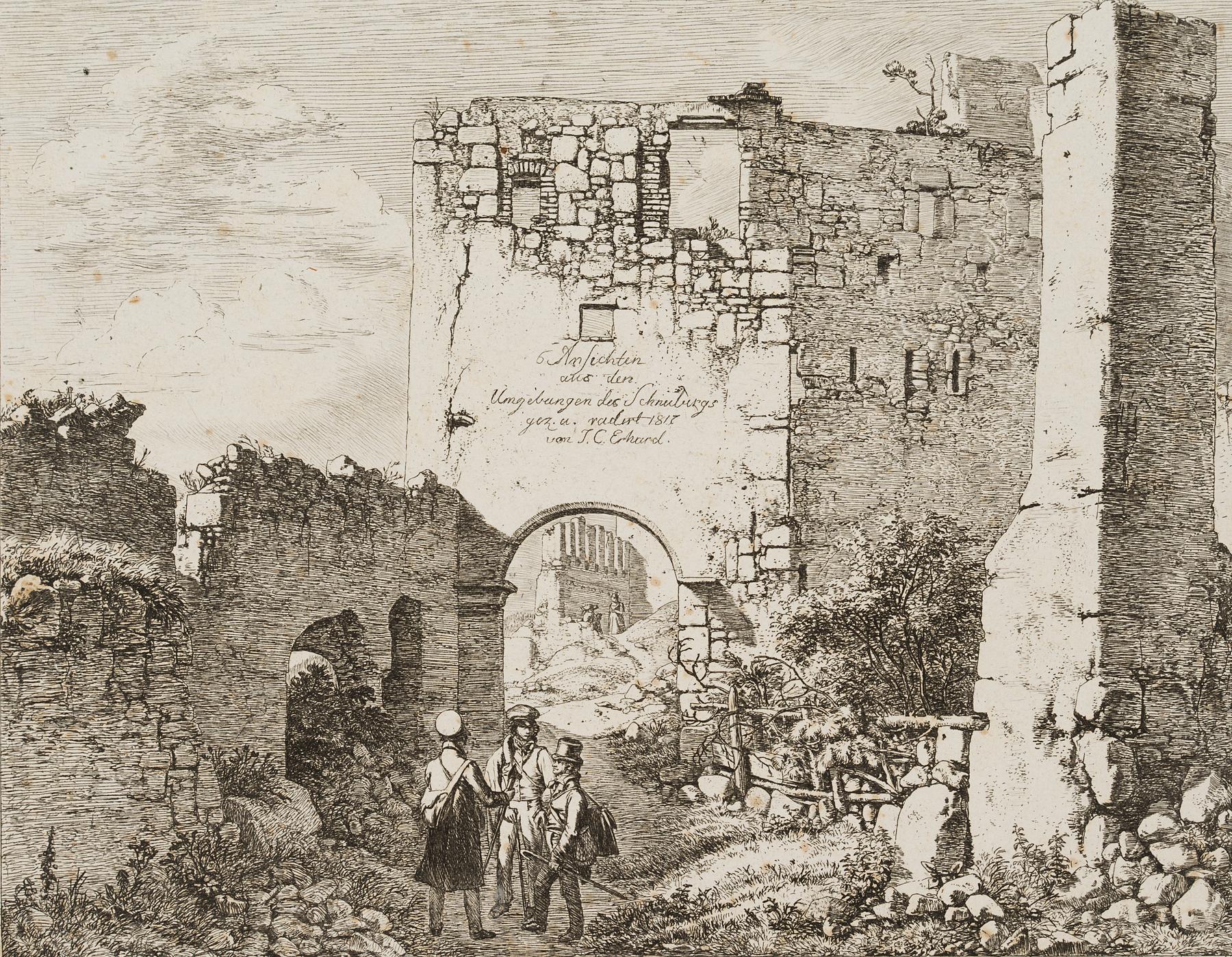 In den Ruinen von Stahremberg