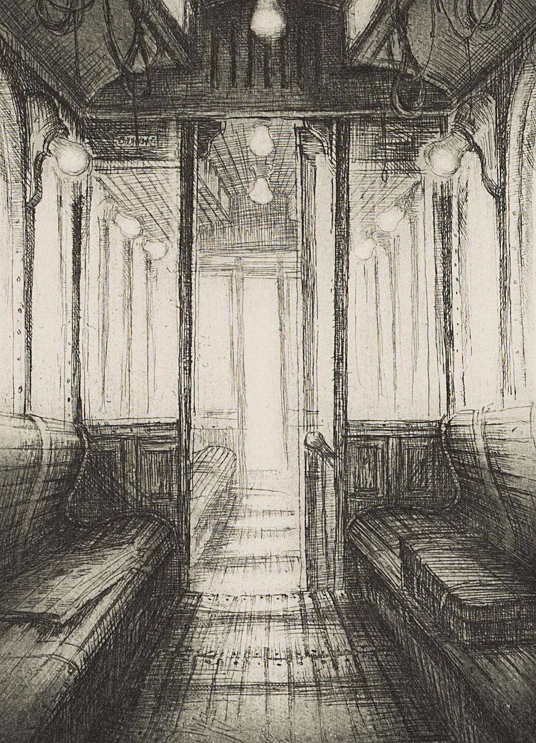 Straßenbahn-Inneres