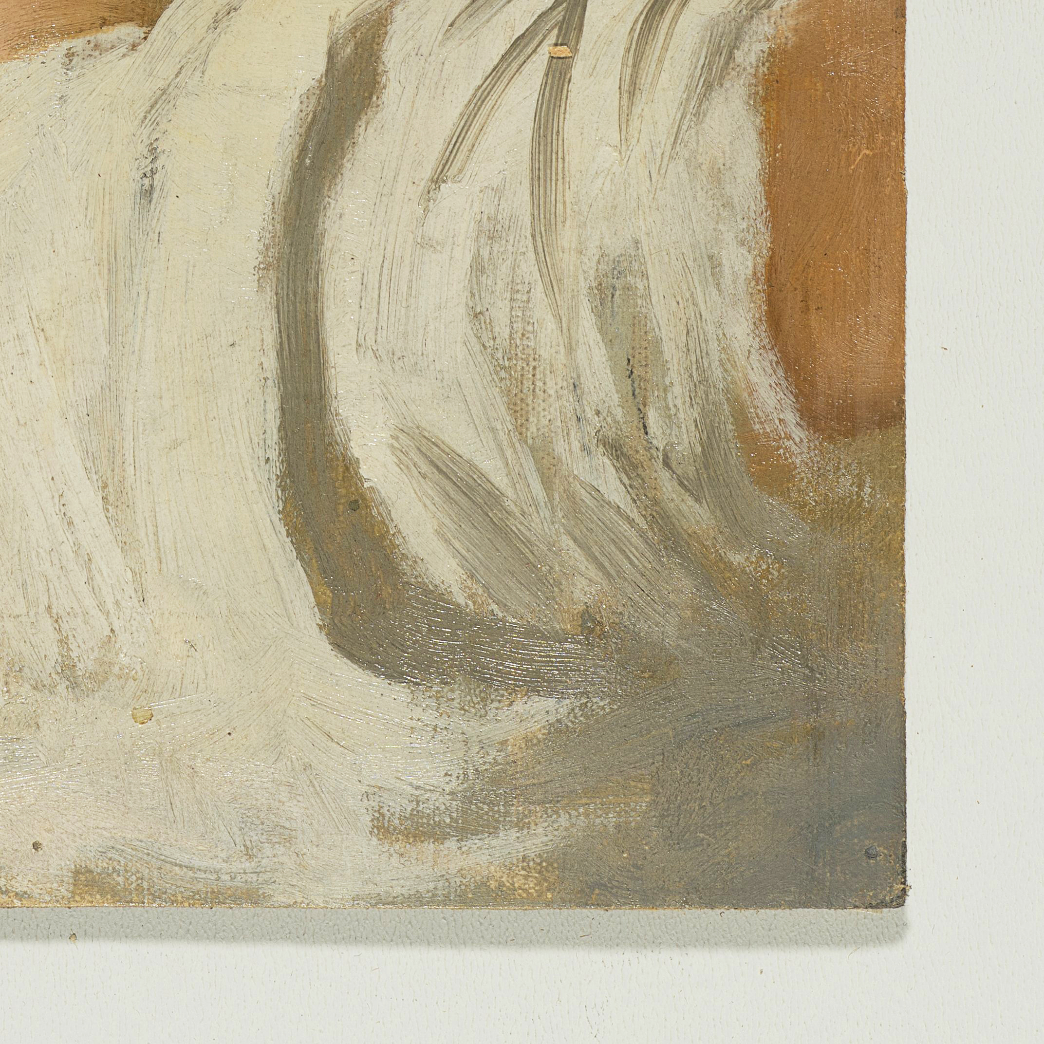 Mädchenporträt mit blauer Schleife