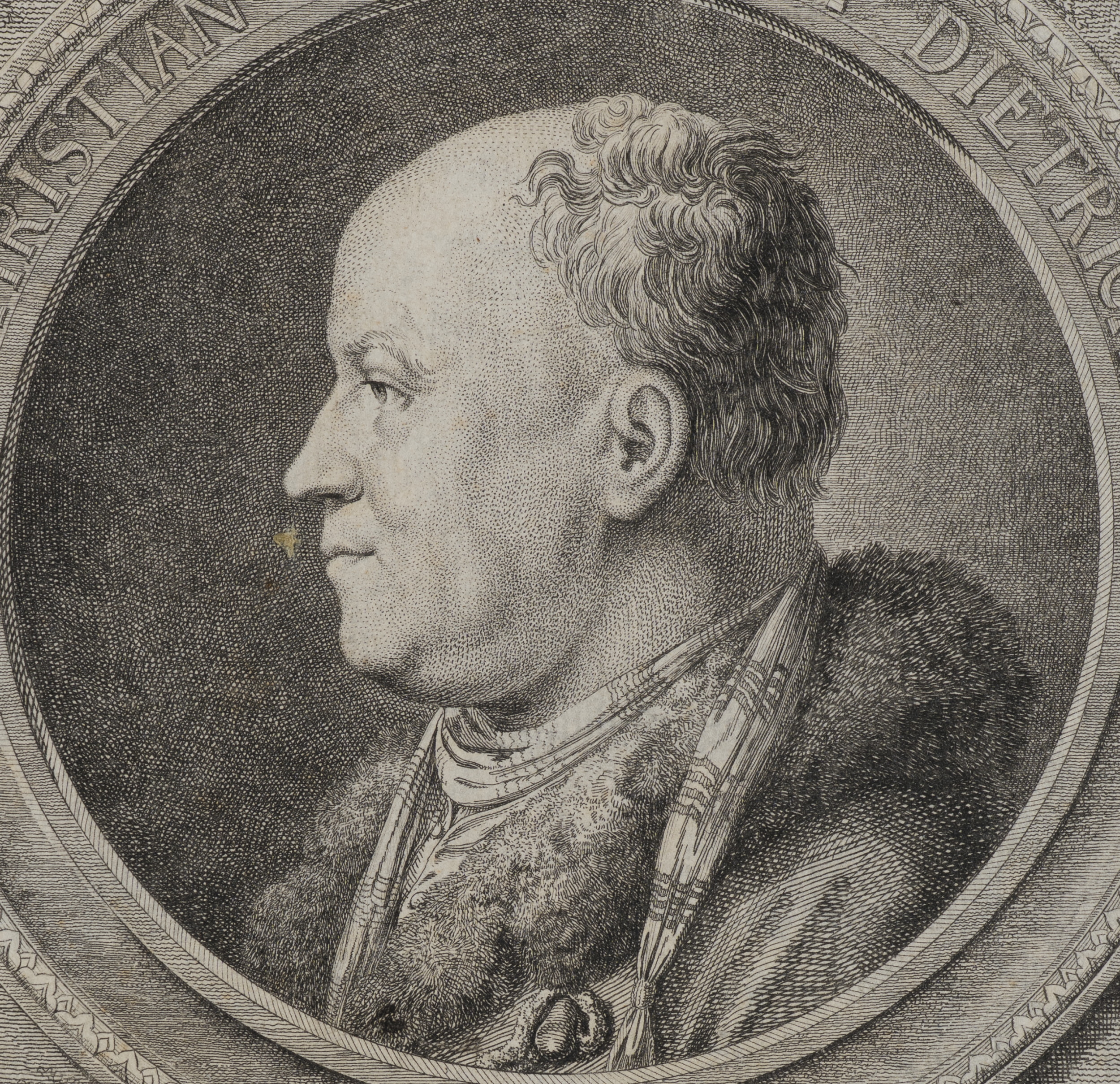 Portrait von Christian Wilhelm Ernst Dietrich