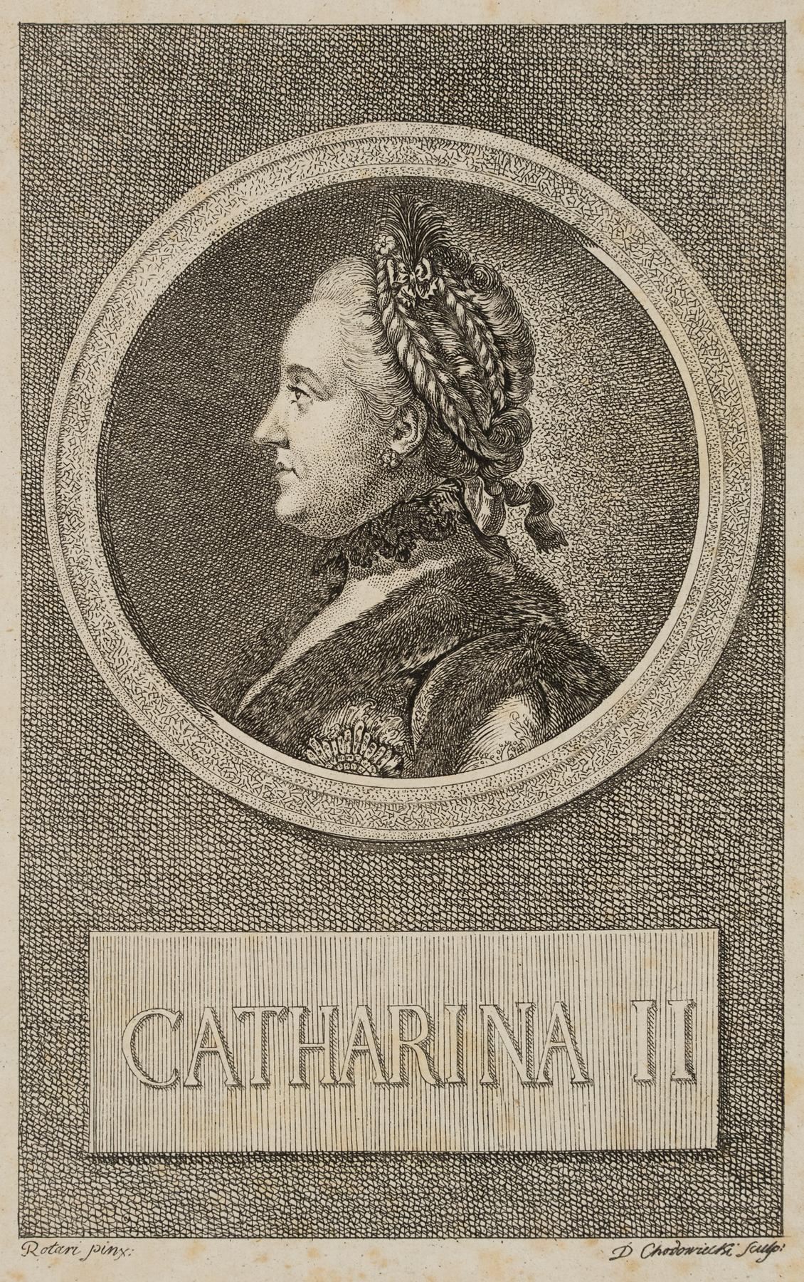 Portrait von Katharina der Großen