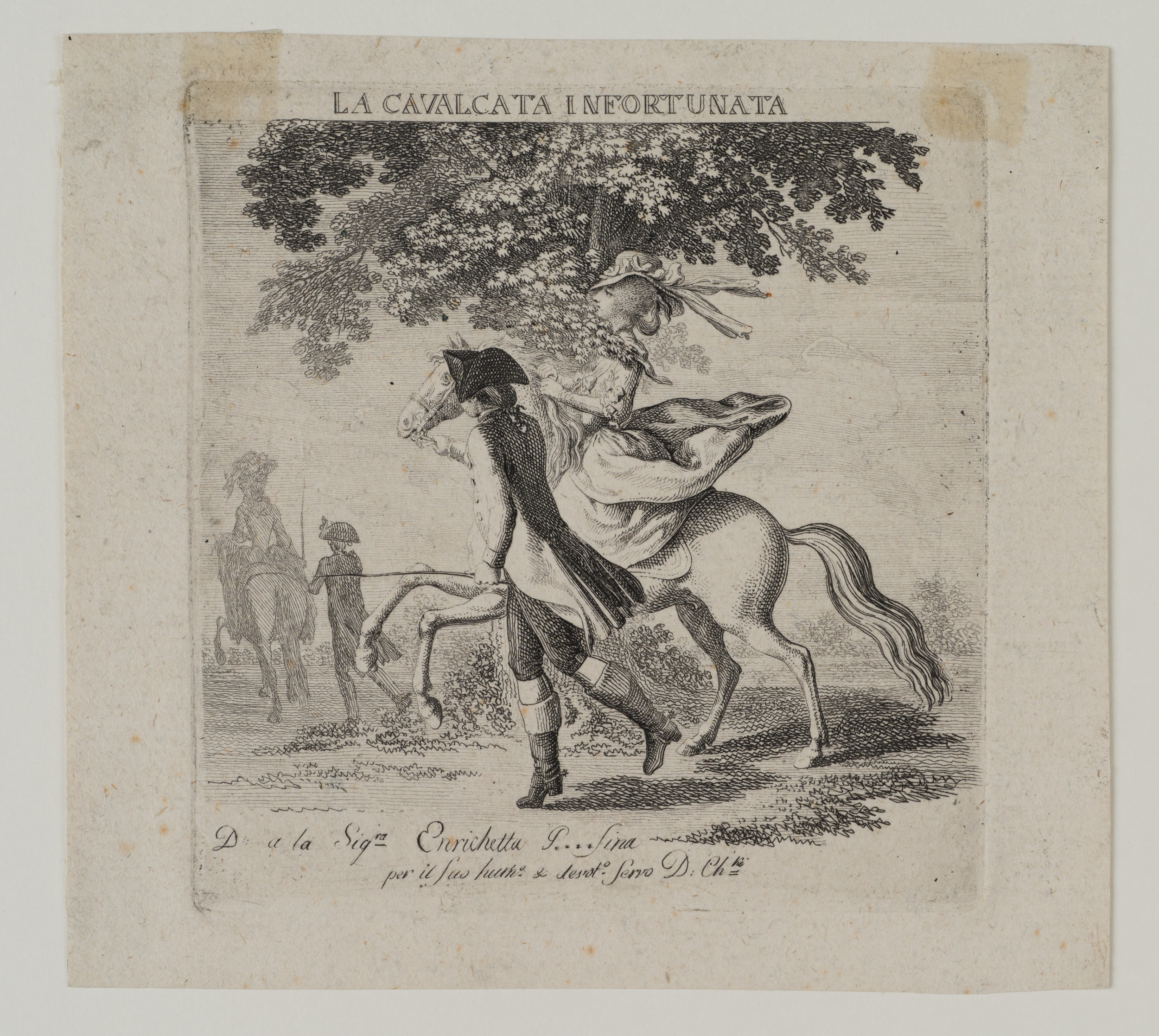La Cavalcata infortunata