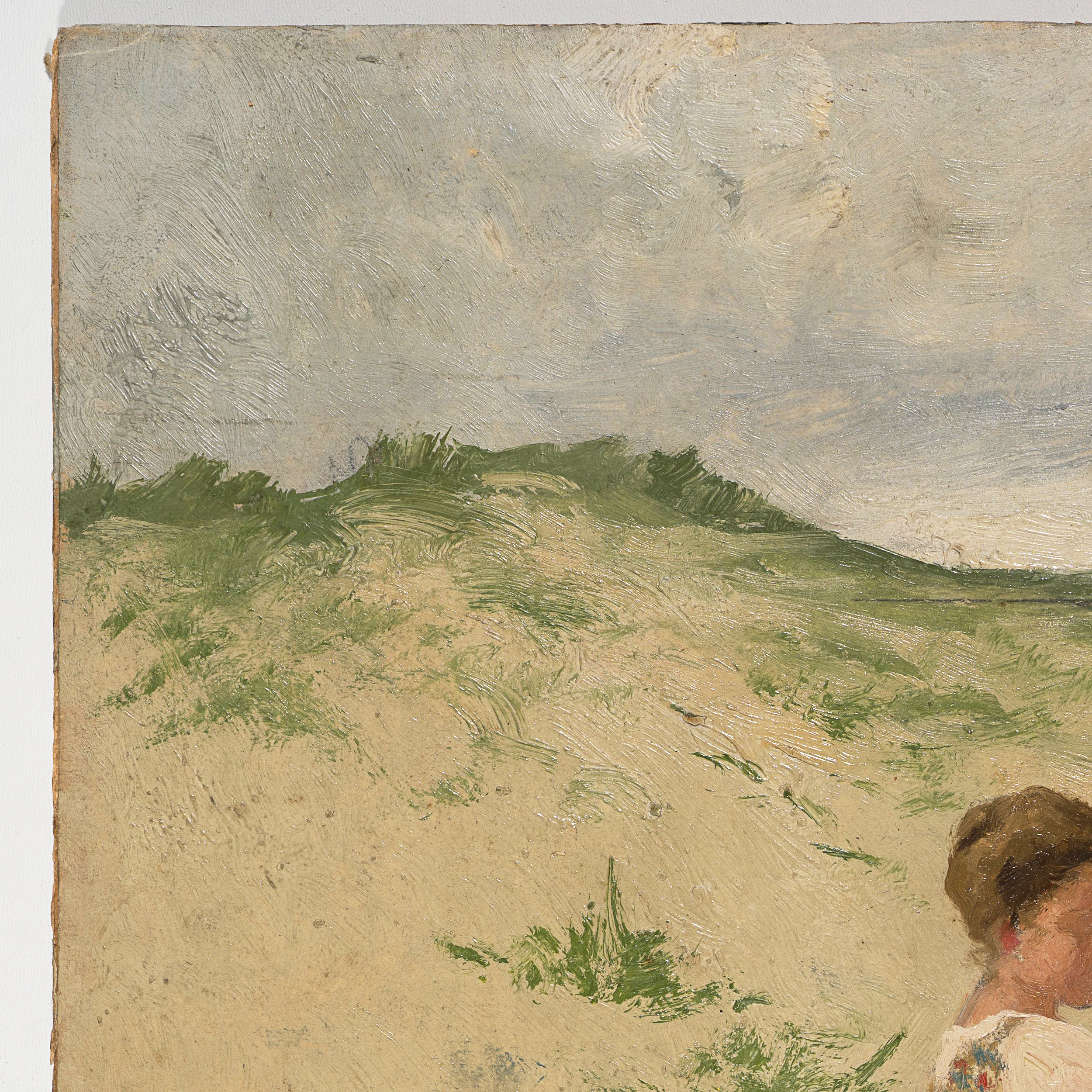Zwei Frauen in den Dünen