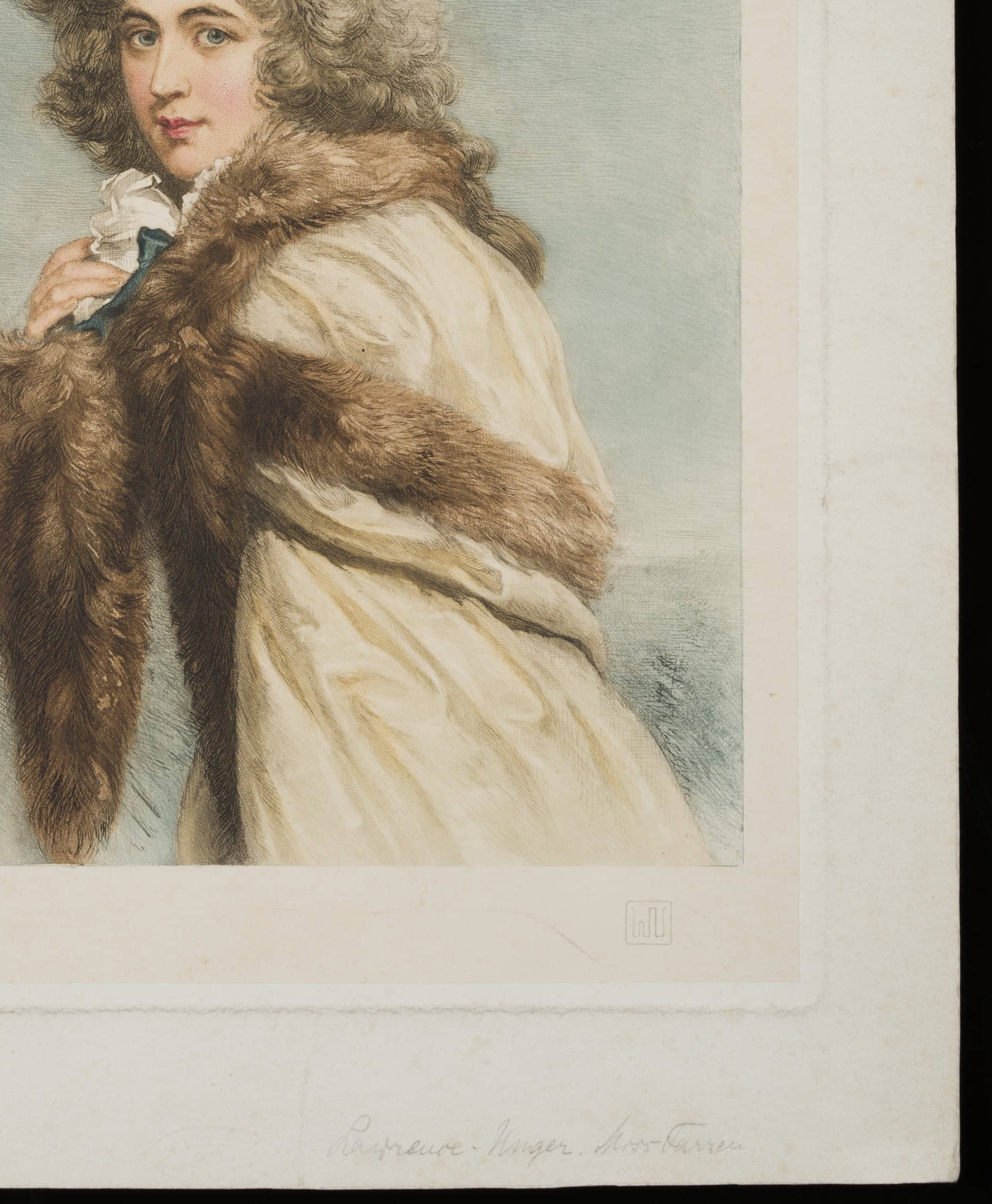 Porträt der Schauspielerin Elizabeth Farren (um 1759-1829)