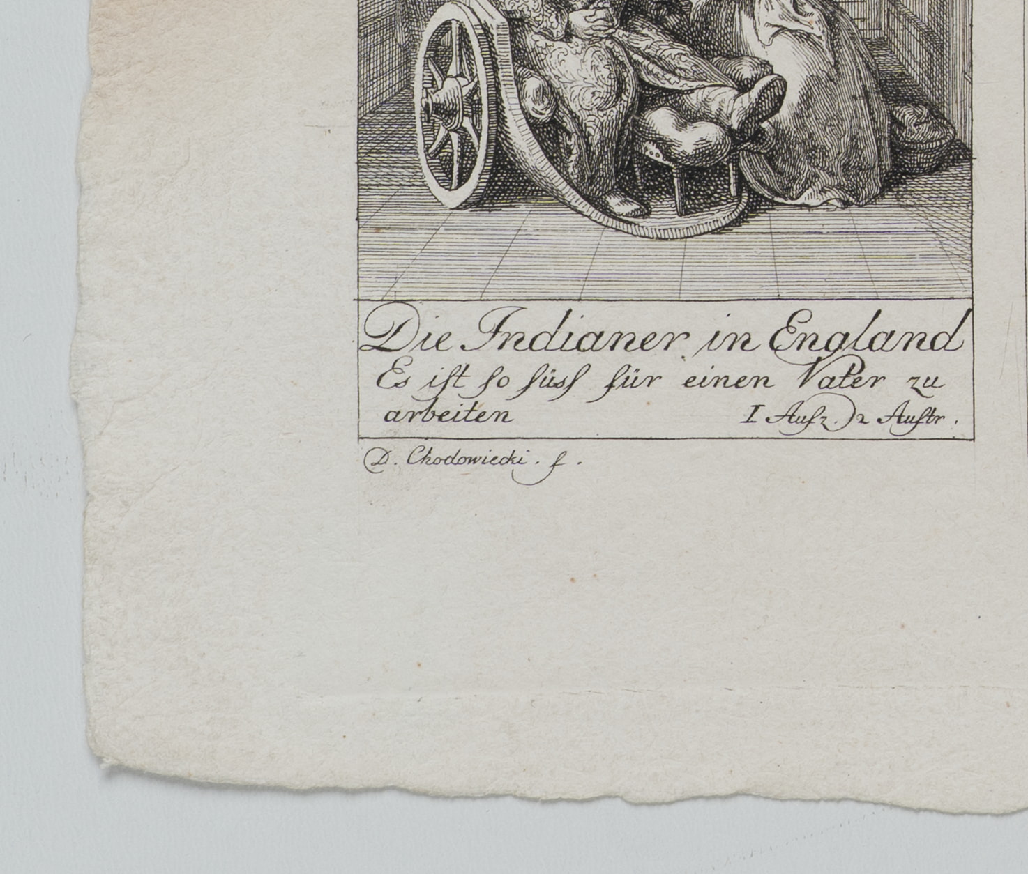 12 Blätter zu August von Kotzebue, die Indianer in England