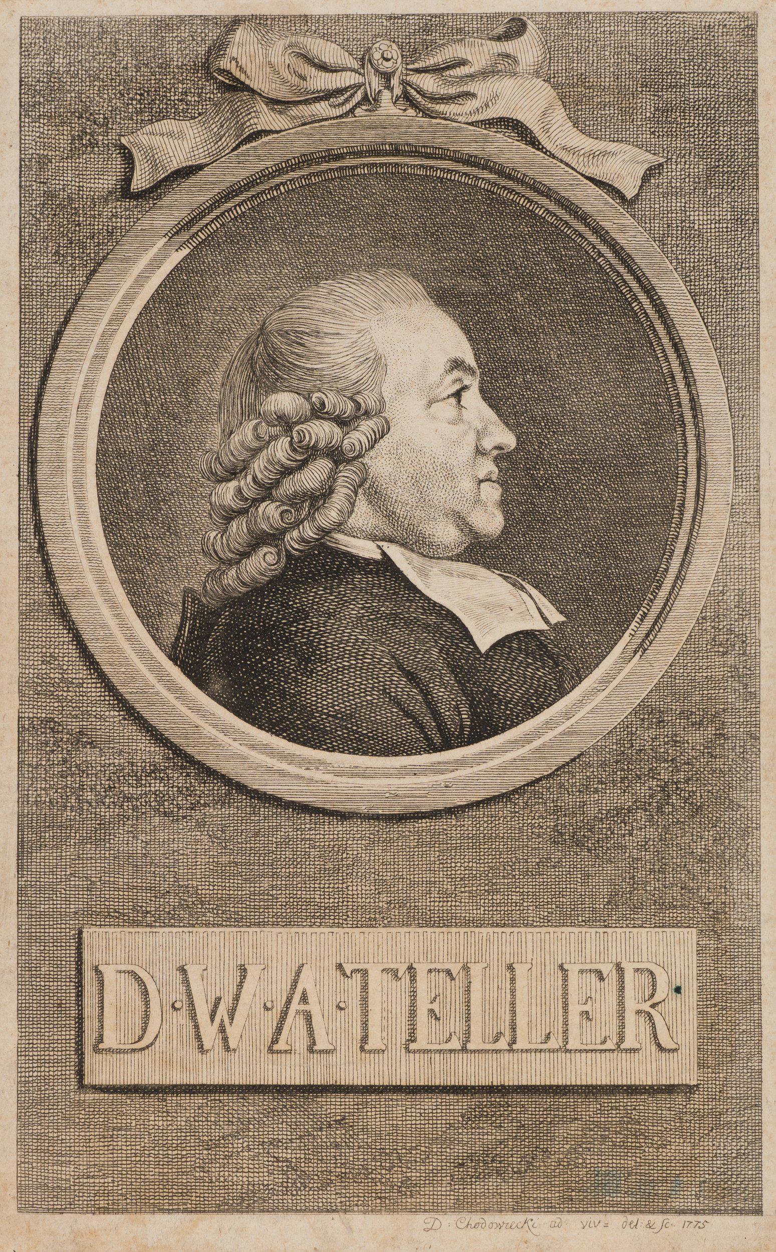 Porträt von Wilhelm Abraham Teller