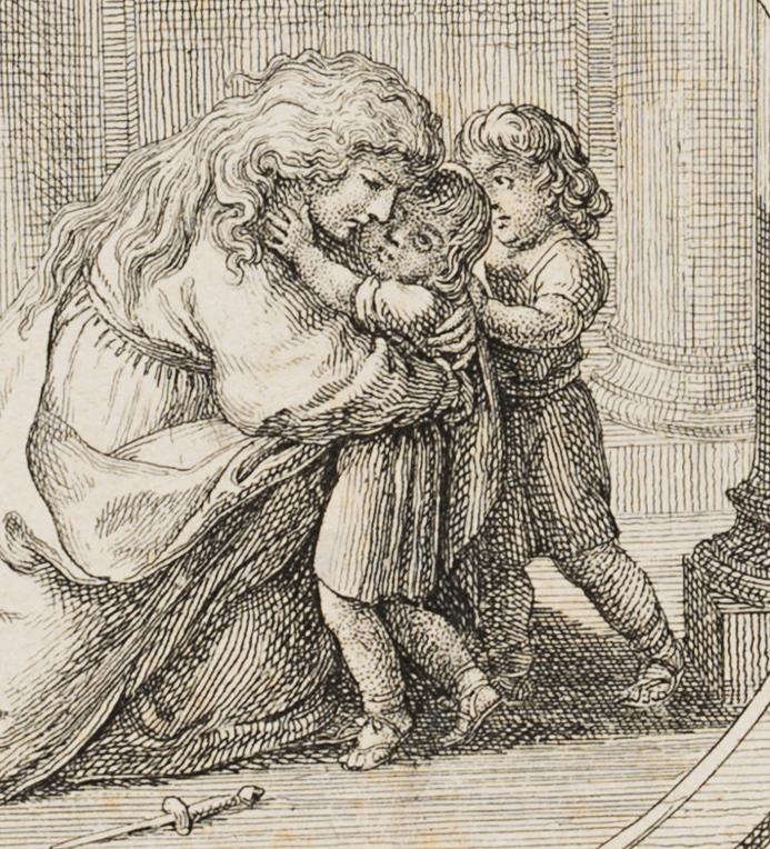 Medea mit ihren Söhnen