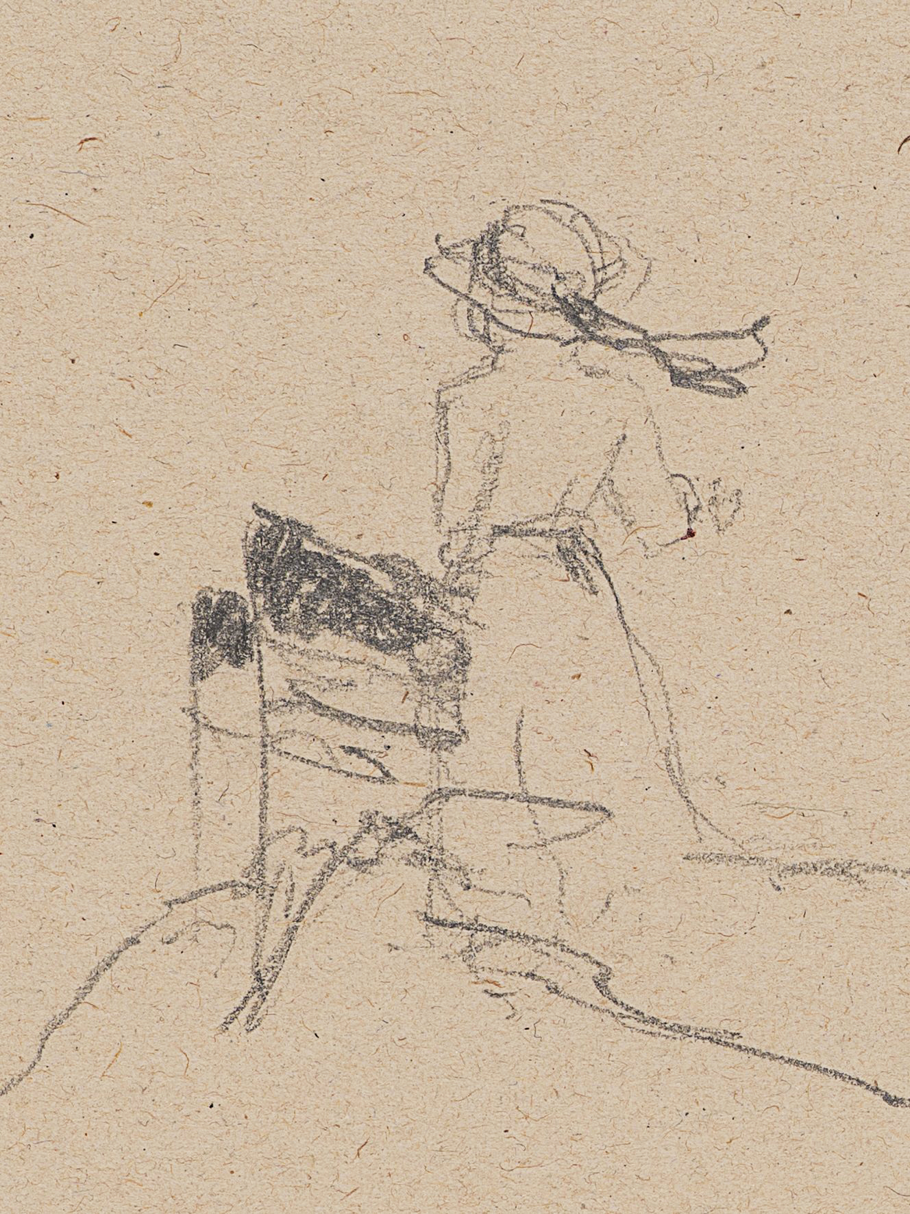Zwei Frauen in der Landschaft