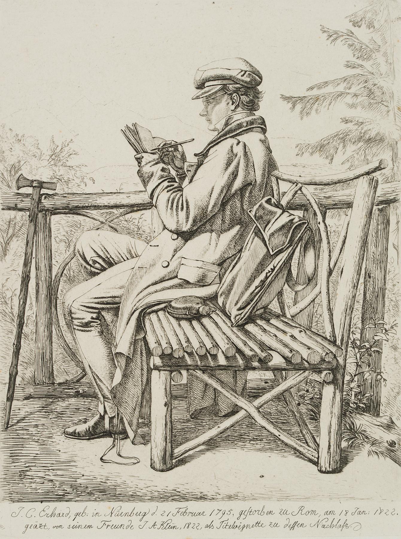 Das Porträt des Freundes Johann Christoph Erhard
