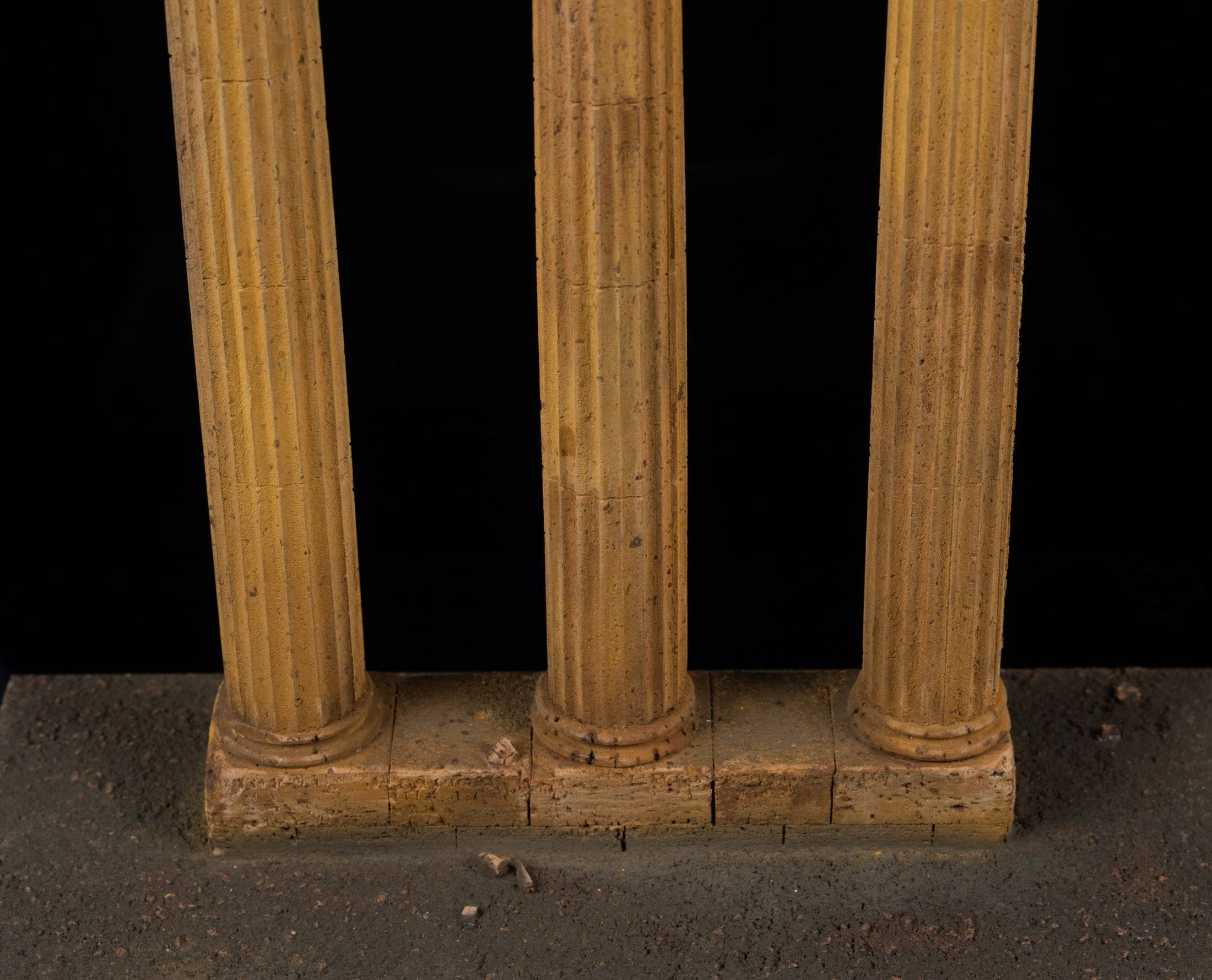Tempel der Dioskuren in Rom