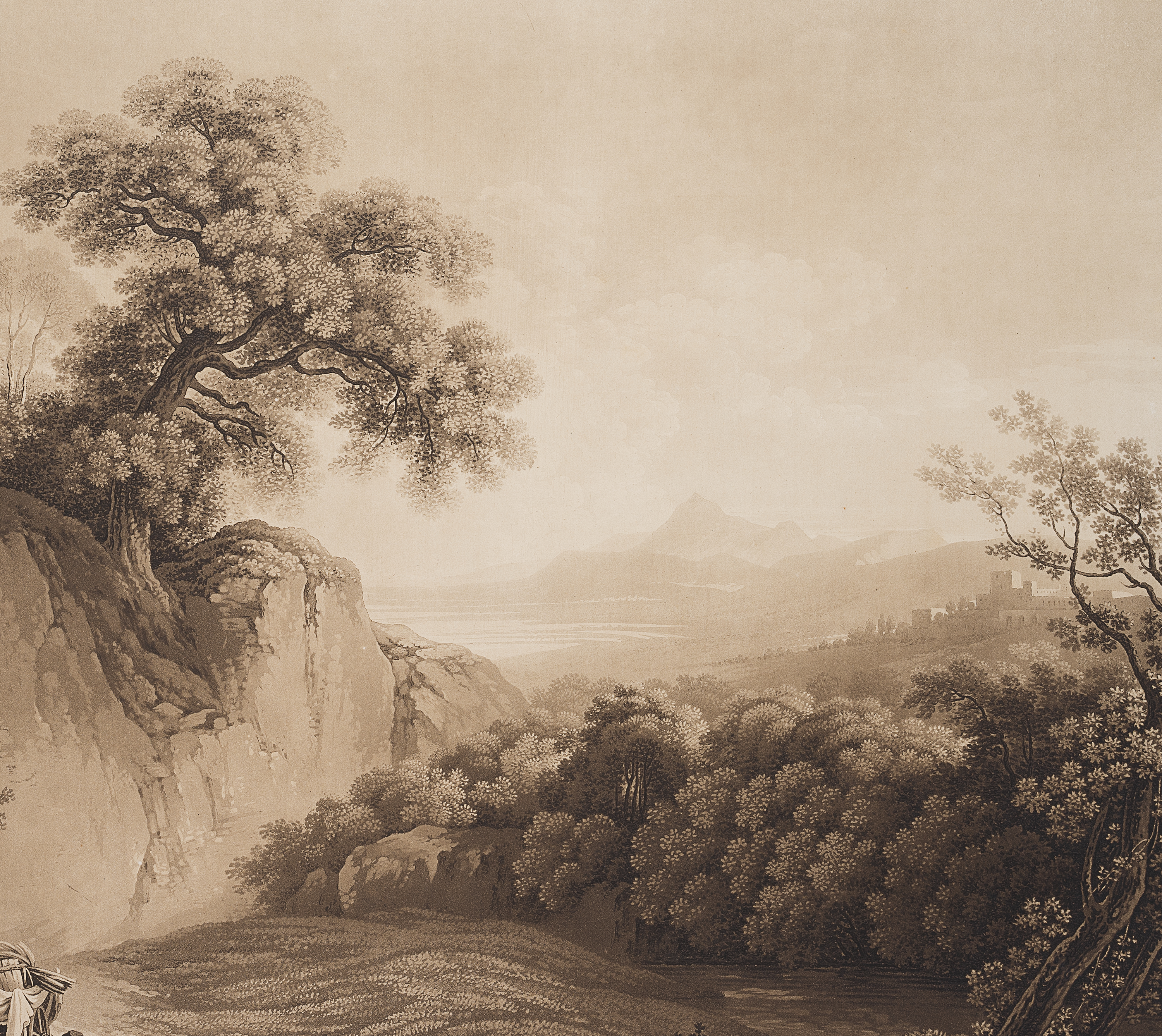 nach Martin von Molitor: Abendlandschaft