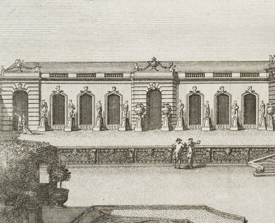 Ansicht der Bildergalerie im Park von Sanssouci bei Potsdam