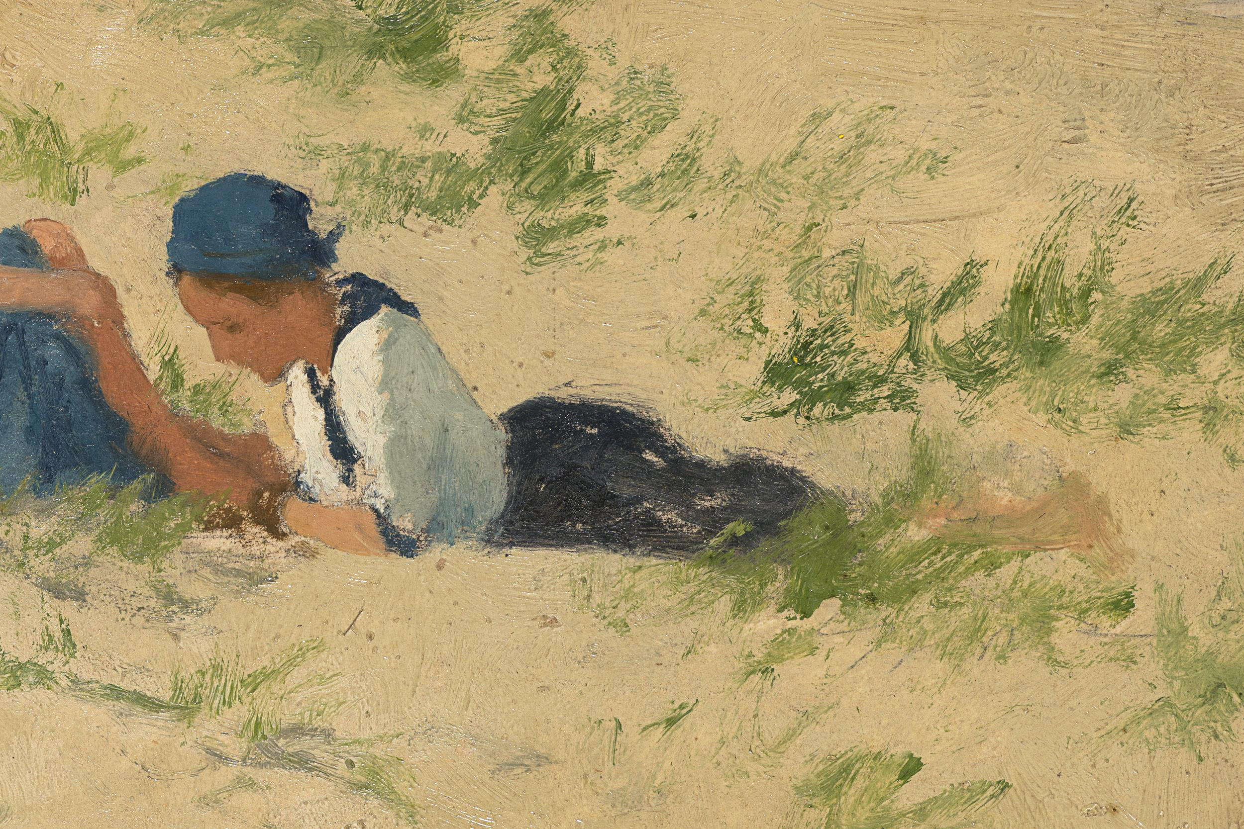 Zwei Frauen in den Dünen