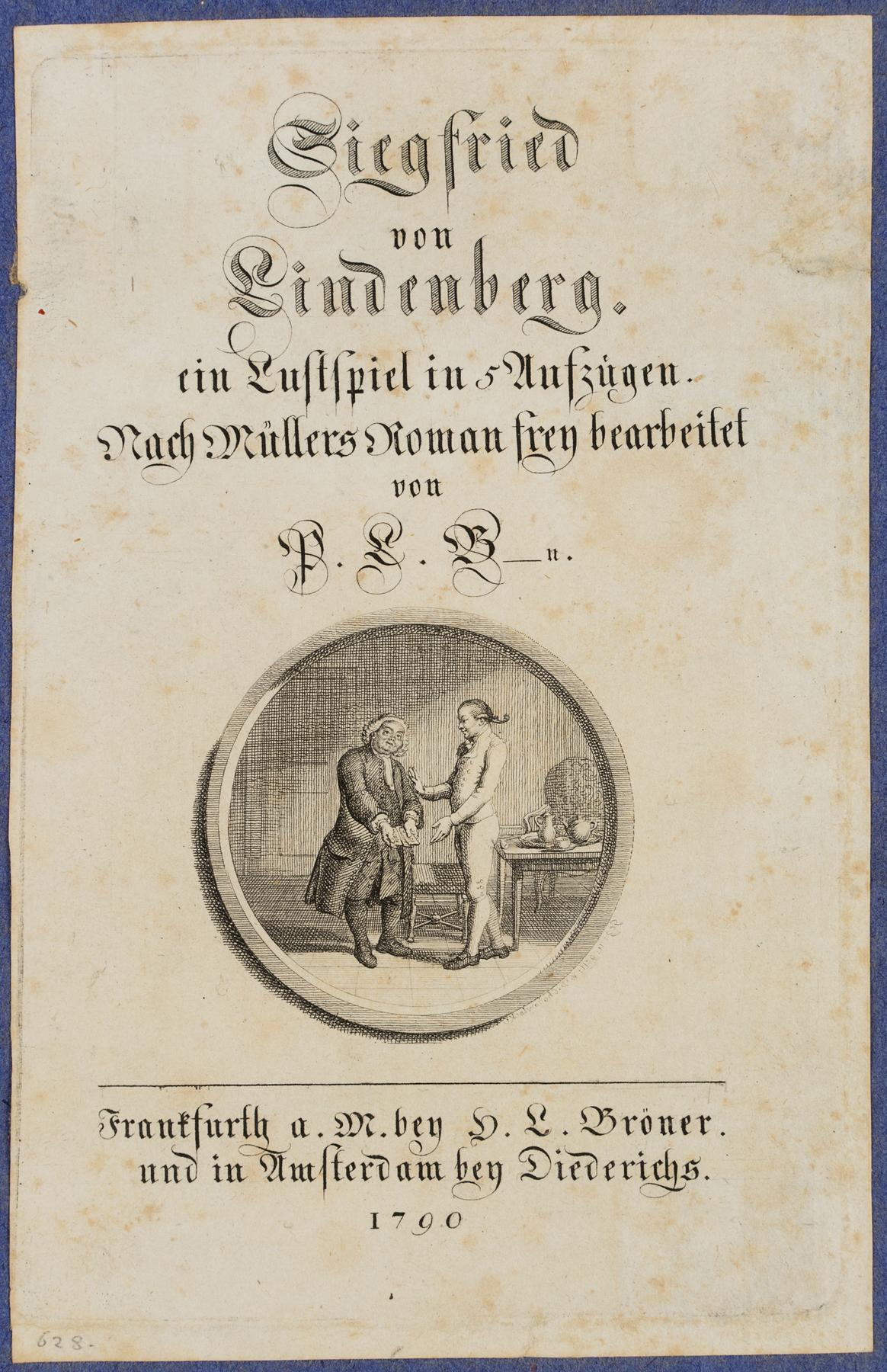 Titel-Vignette zu Bunsens Siegfried von Lindenberg