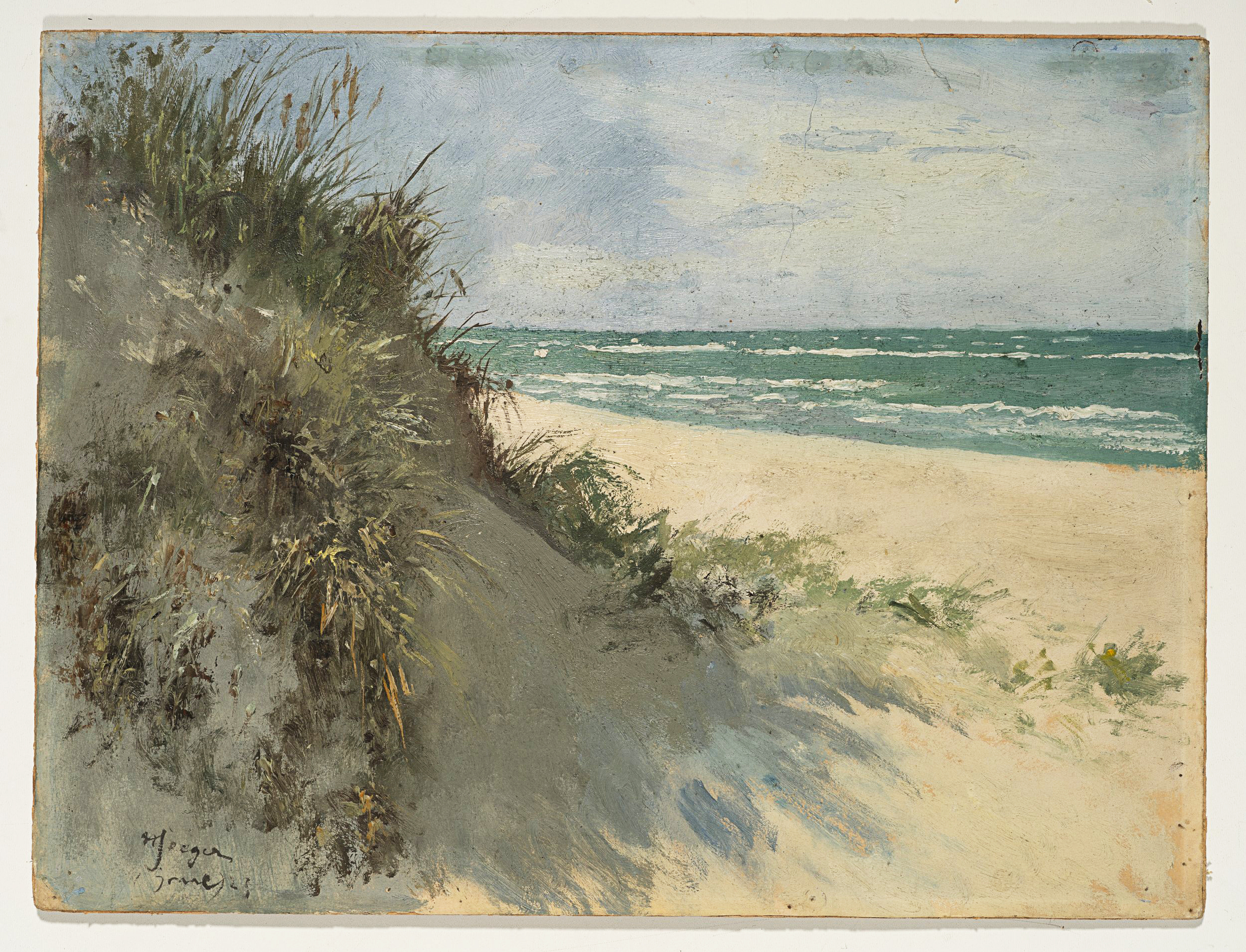 Düne mit Blick aufs Meer