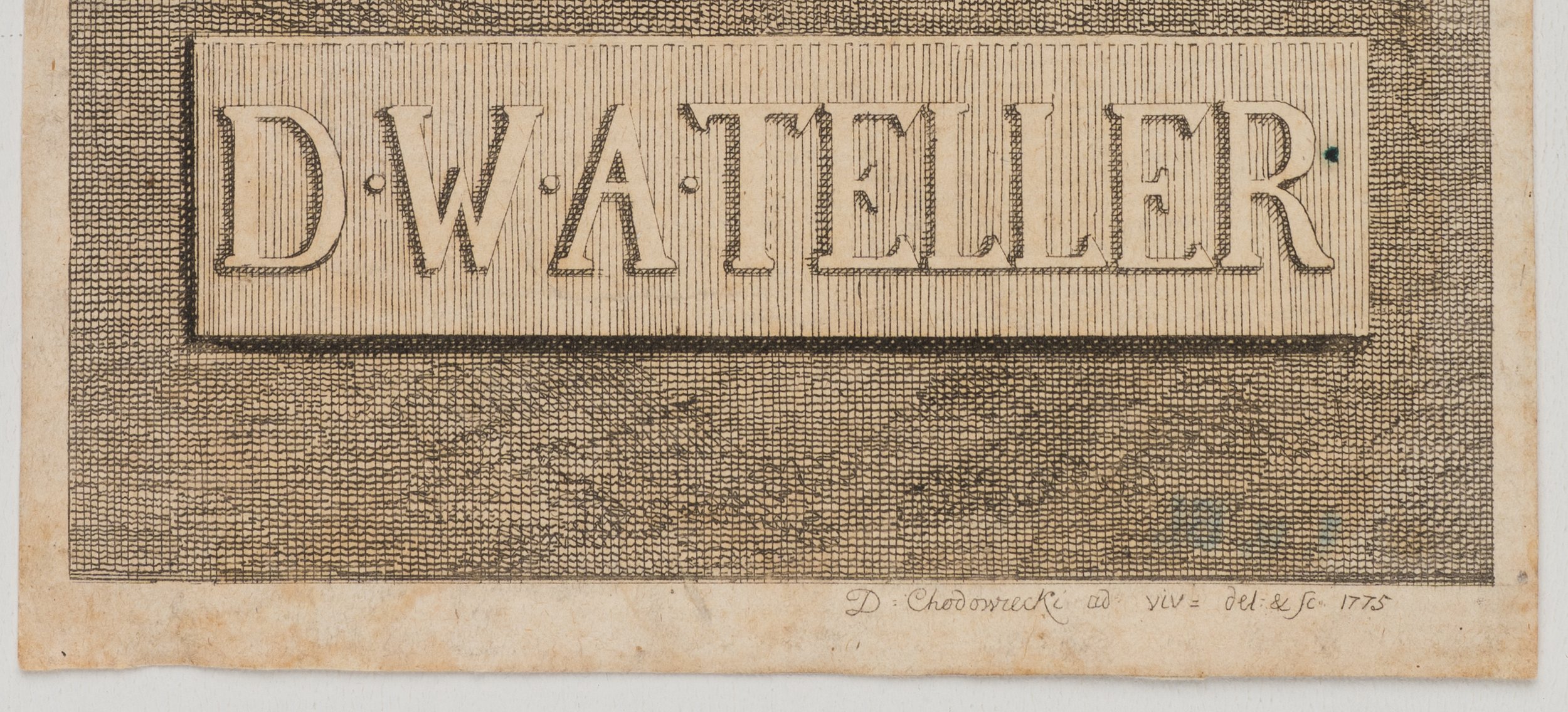 Porträt von Wilhelm Abraham Teller