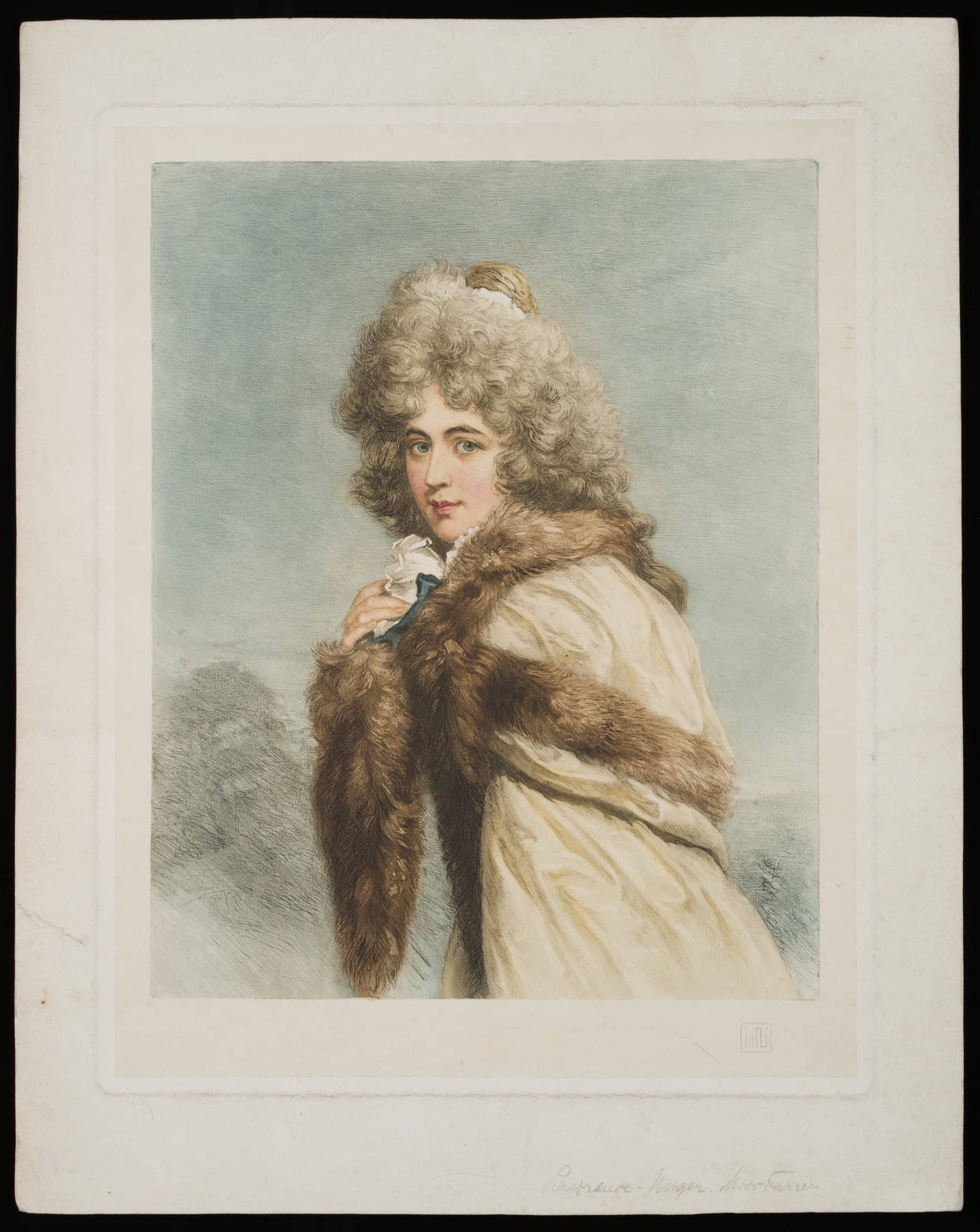 Porträt der Schauspielerin Elizabeth Farren (um 1759-1829)