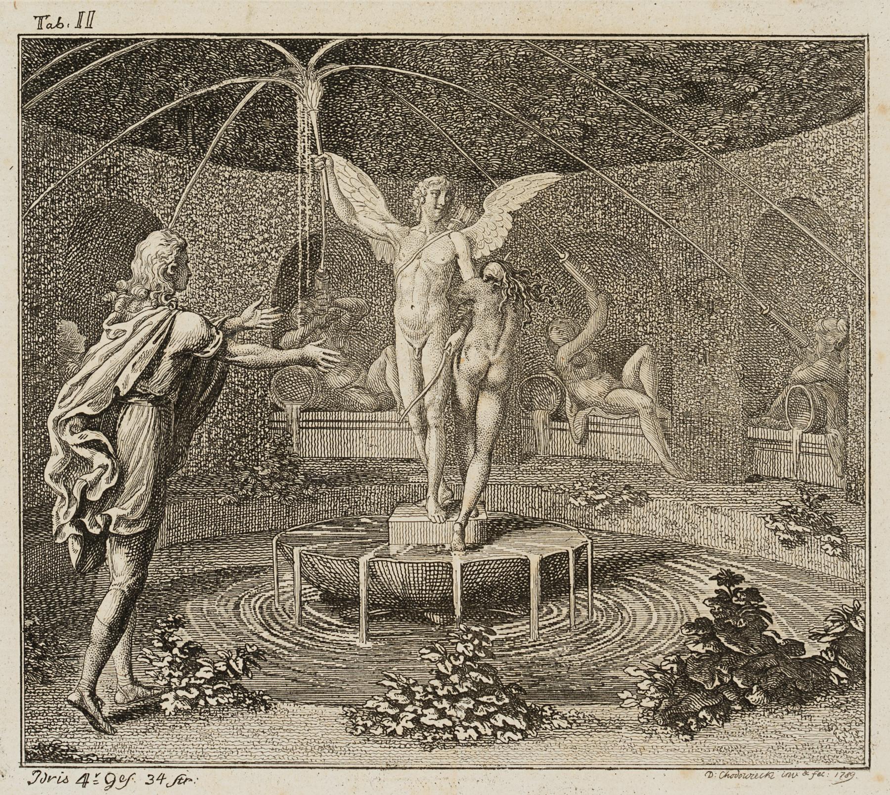 Itifall in der Laubgrotte am Amorbrunnen