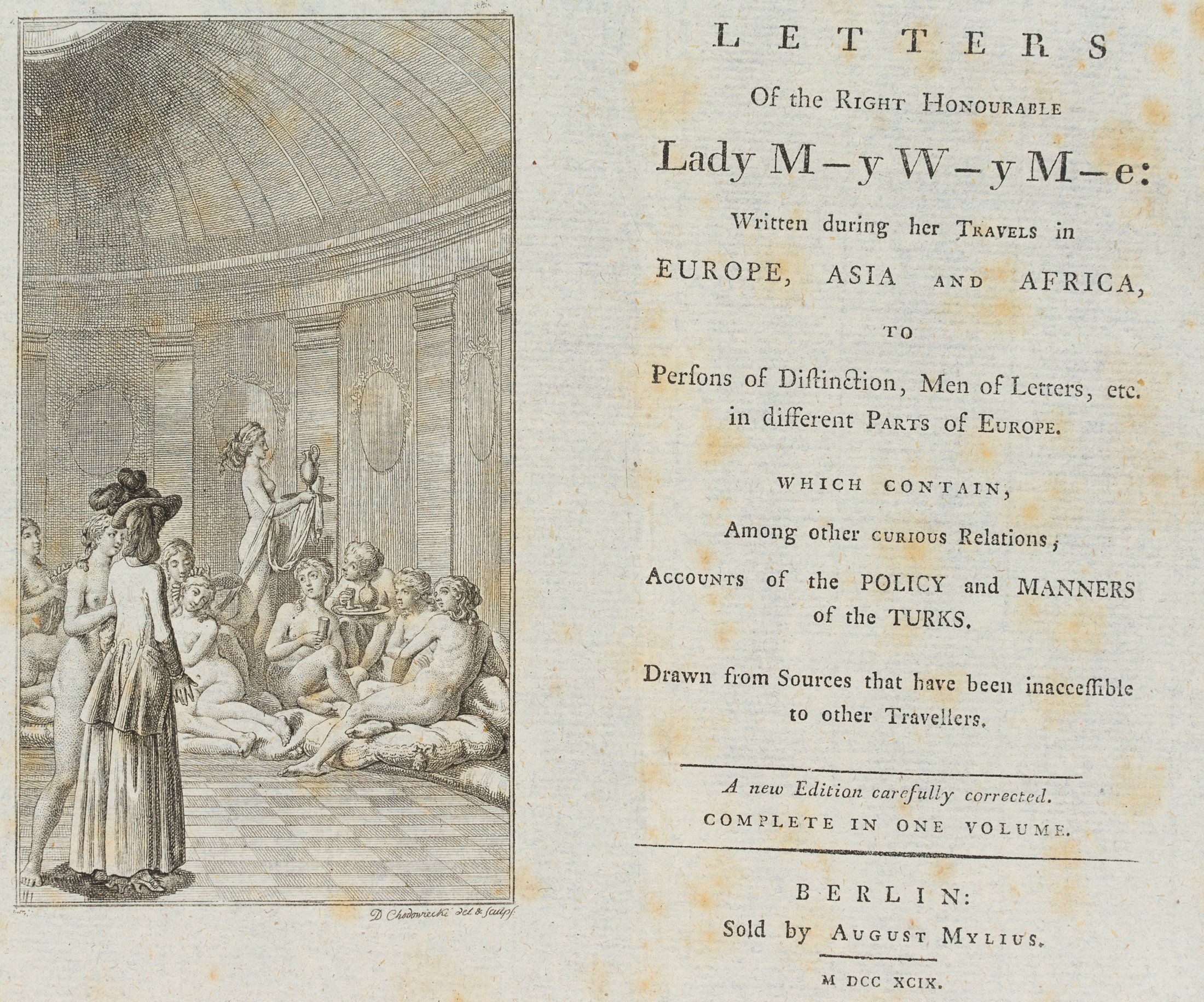 Lady Montague im Frauenbad zu Sofia
