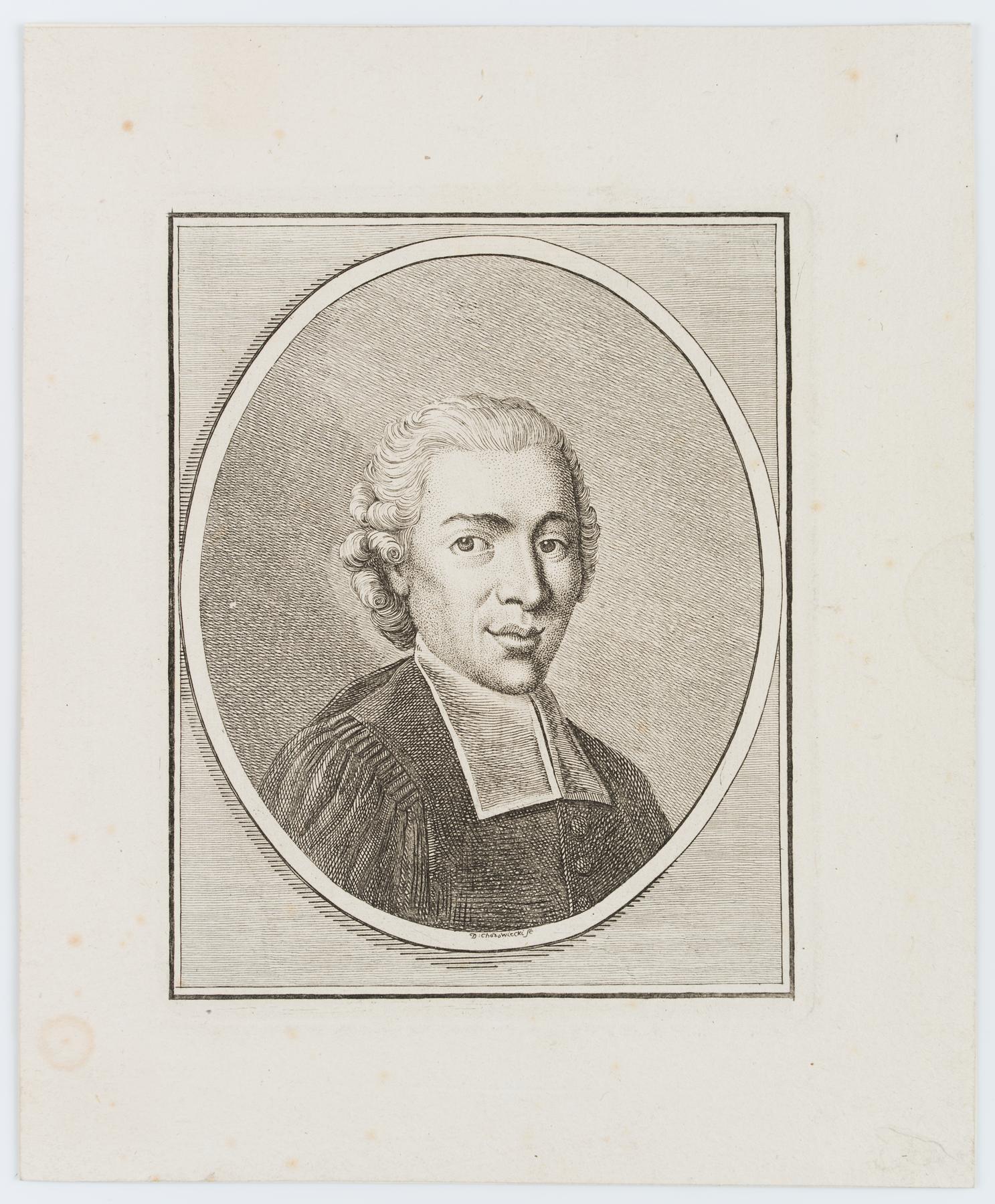 Porträt des Leipziger Predigers J. G. Zollikofer