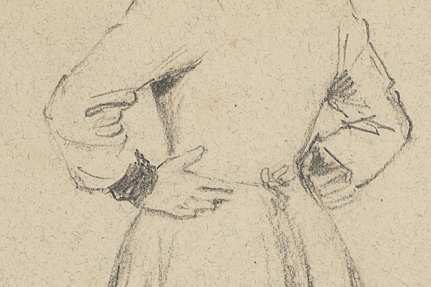 Stehende Frau von hinten