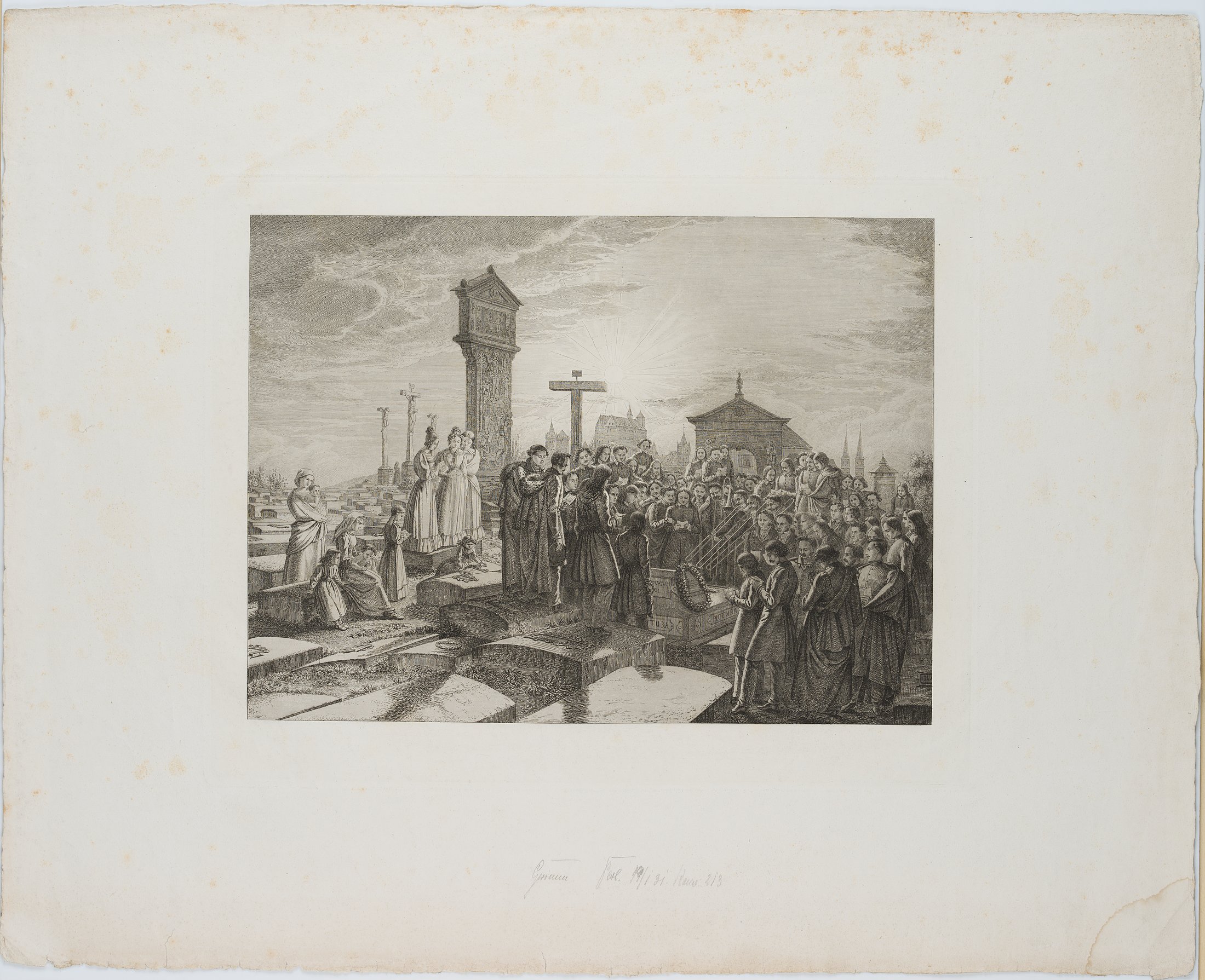 Feier an Dürers Grab