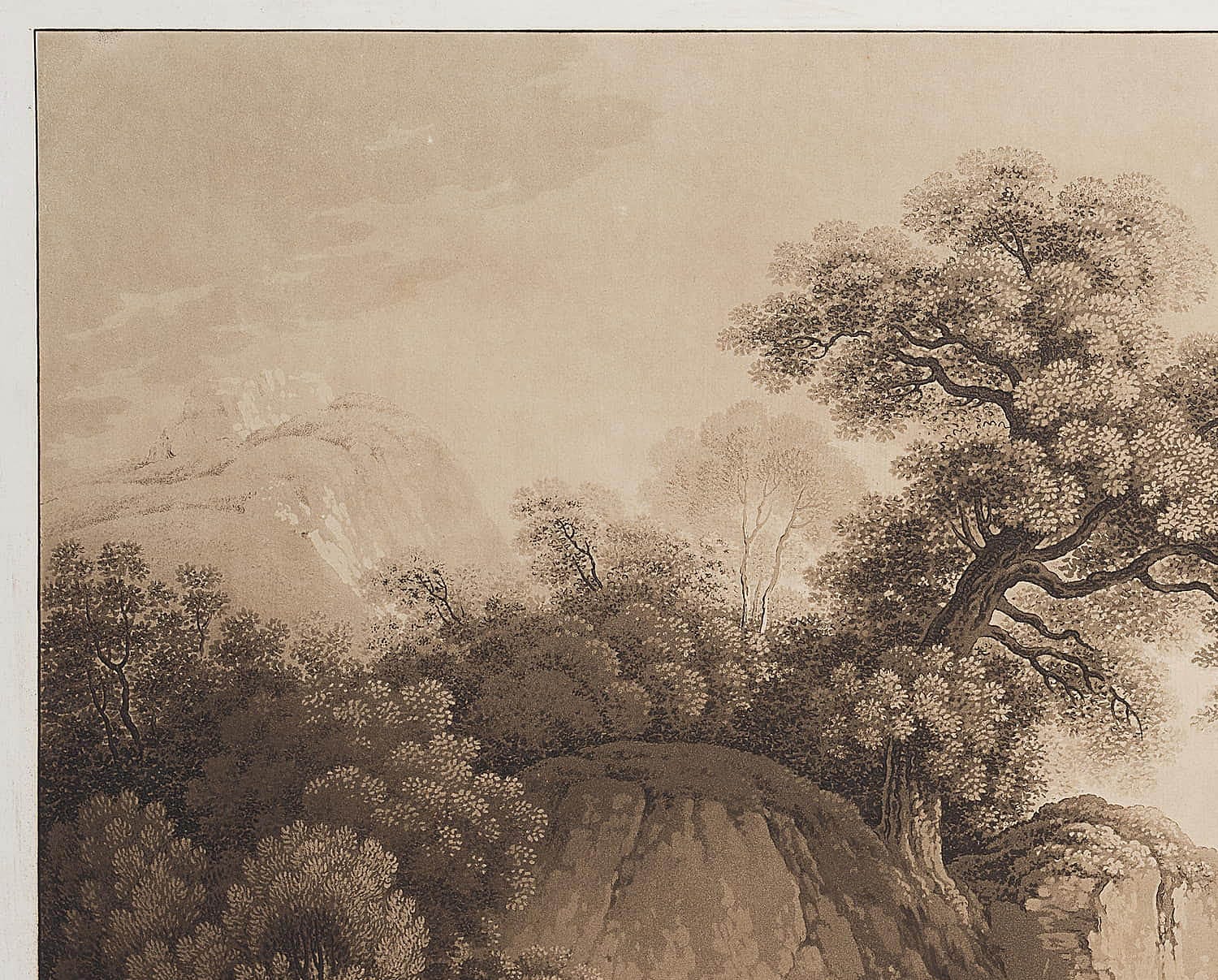 nach Martin von Molitor: Abendlandschaft