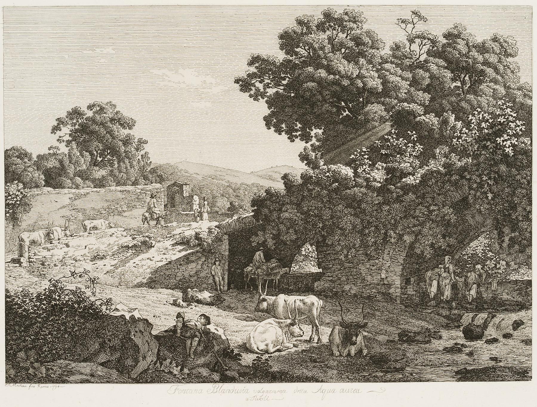 Die Acqua Aurea in Tivoli