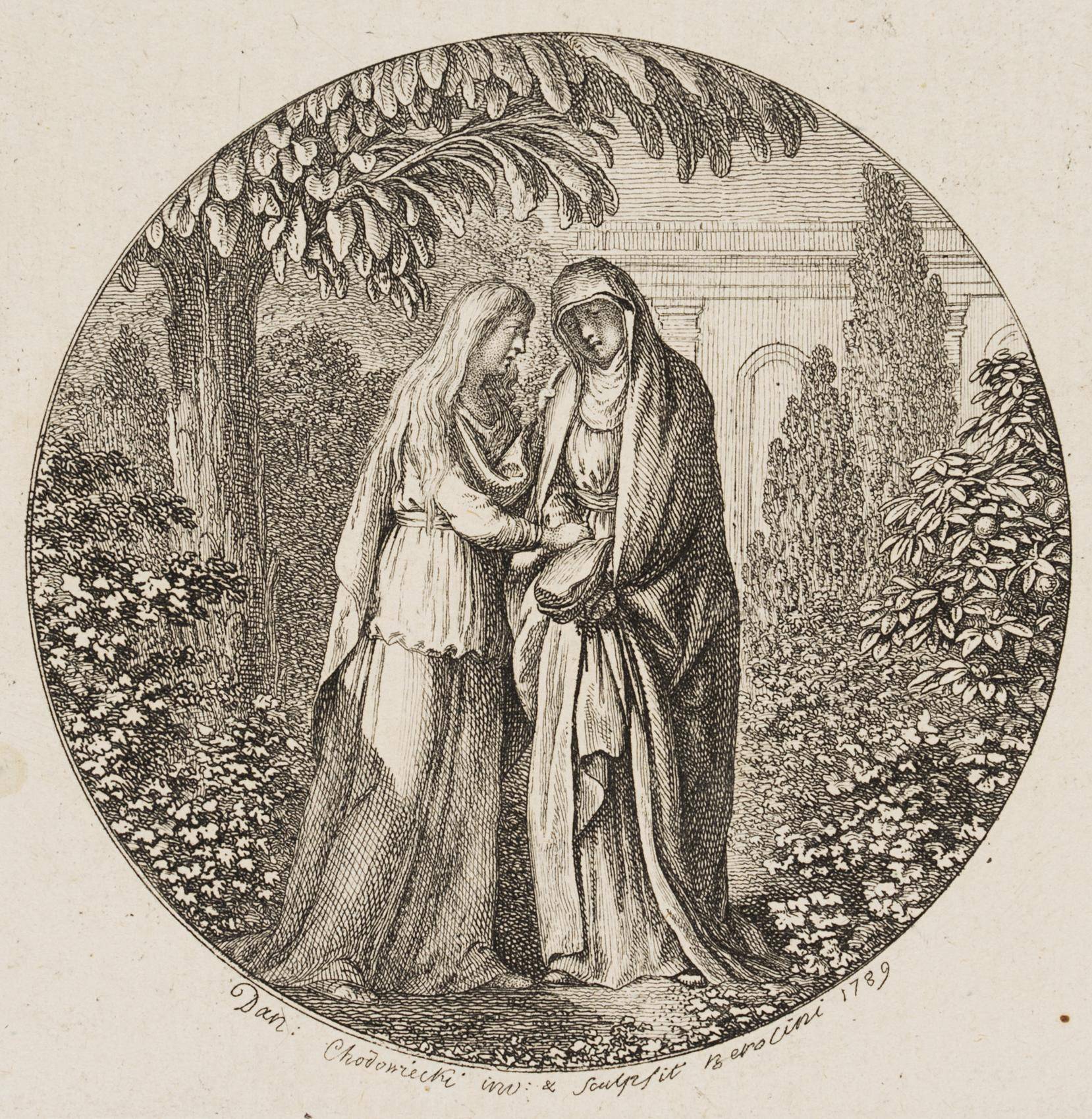 Maria trifft auf die Frau des Pontius Pilatus