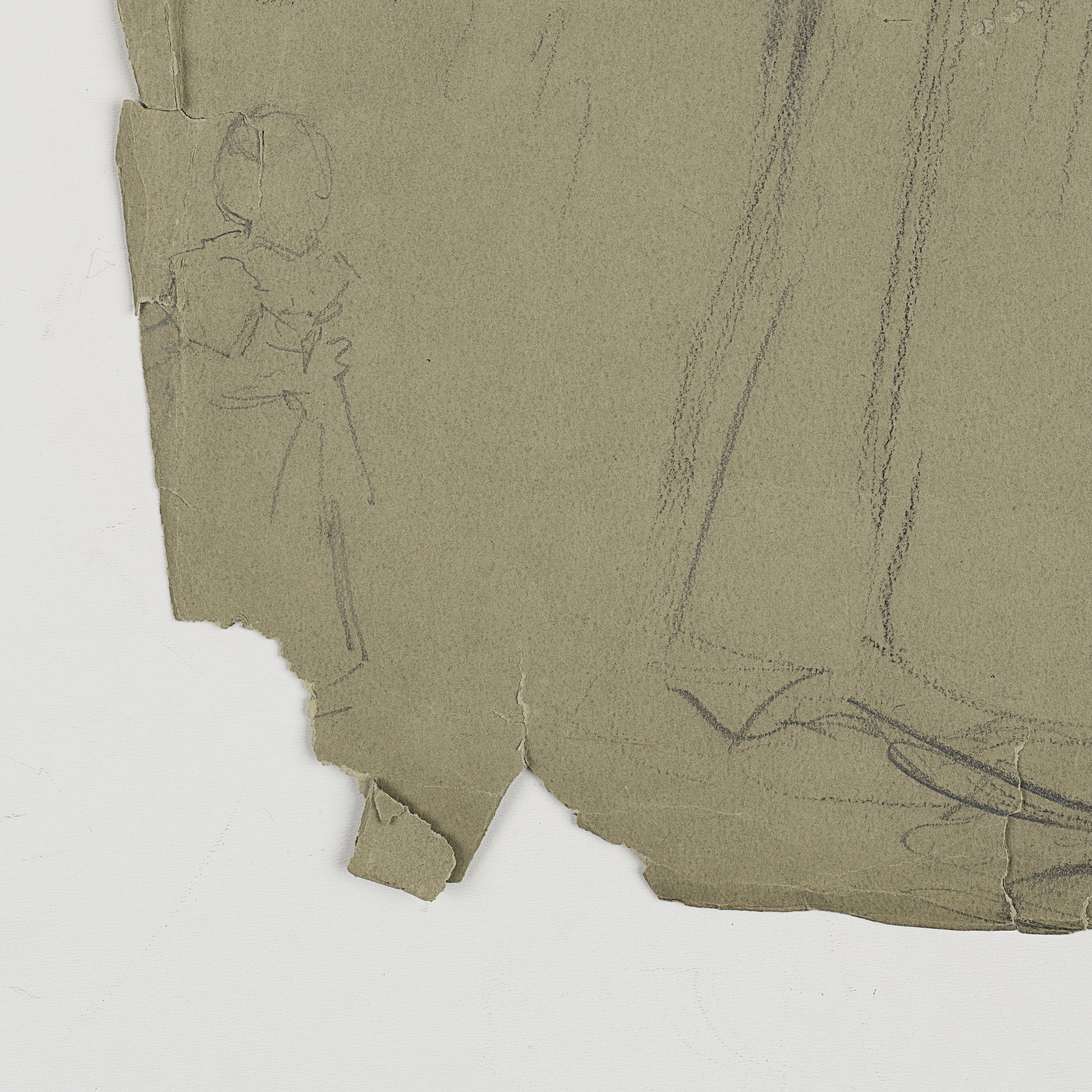 Figurenstudie: junges Mädchen im Rüschenkleid