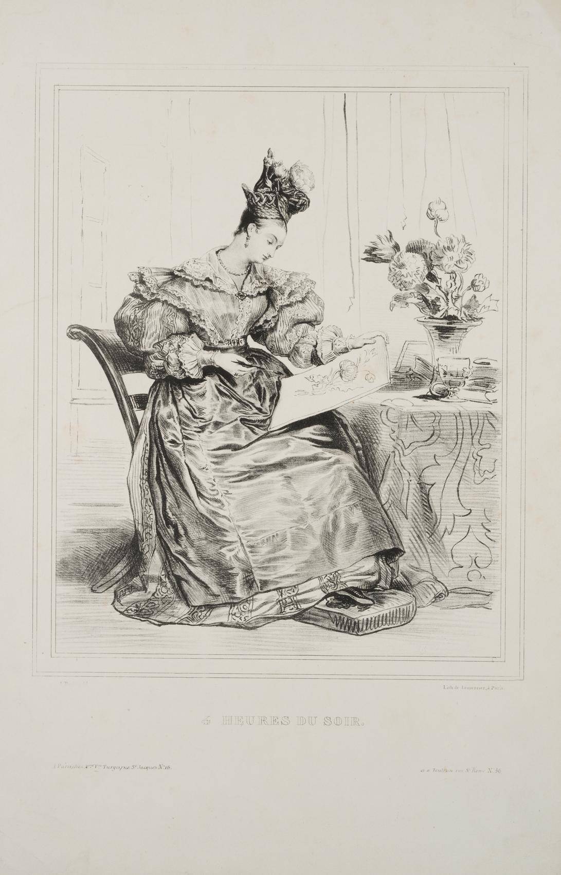 Quatre Heures Du Soir, Mlle. Laure Deveria
