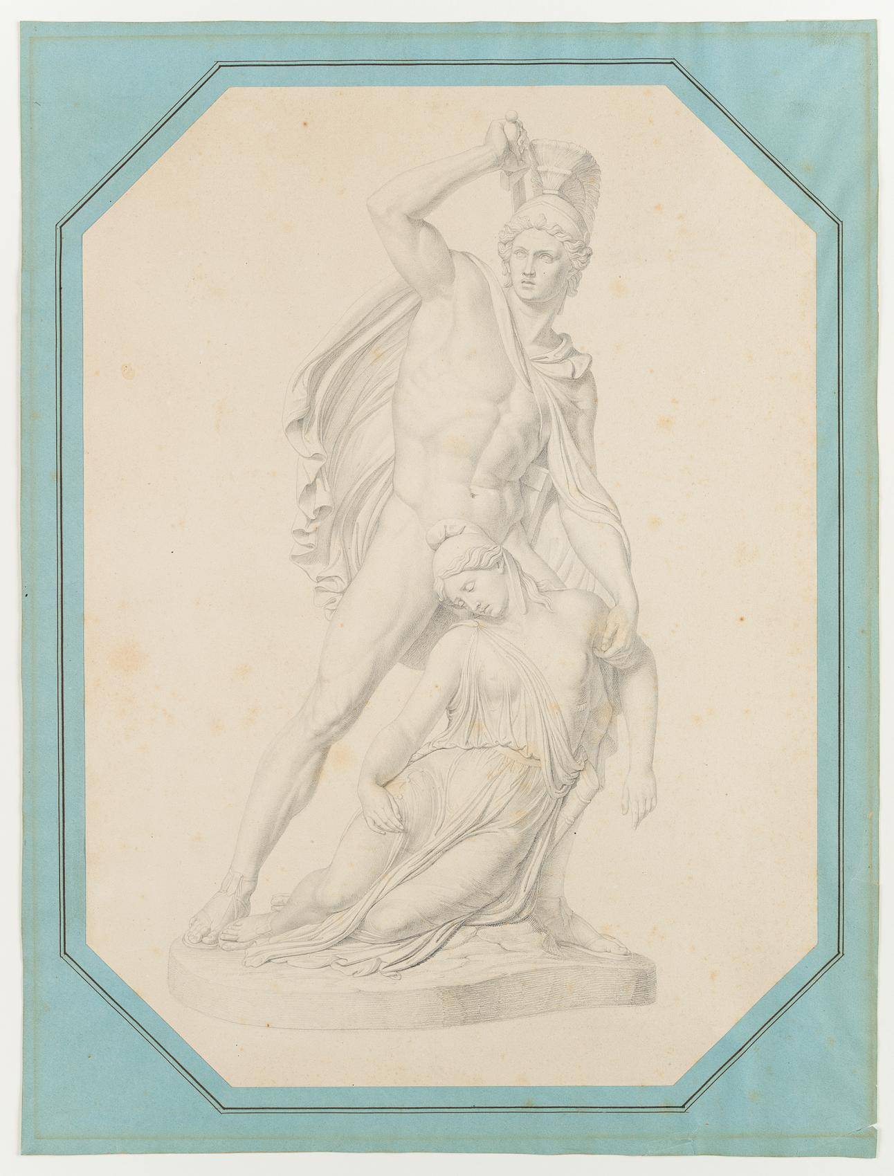 Nach Rudolf Schadow, Skulptur Achilles und Penthesilea