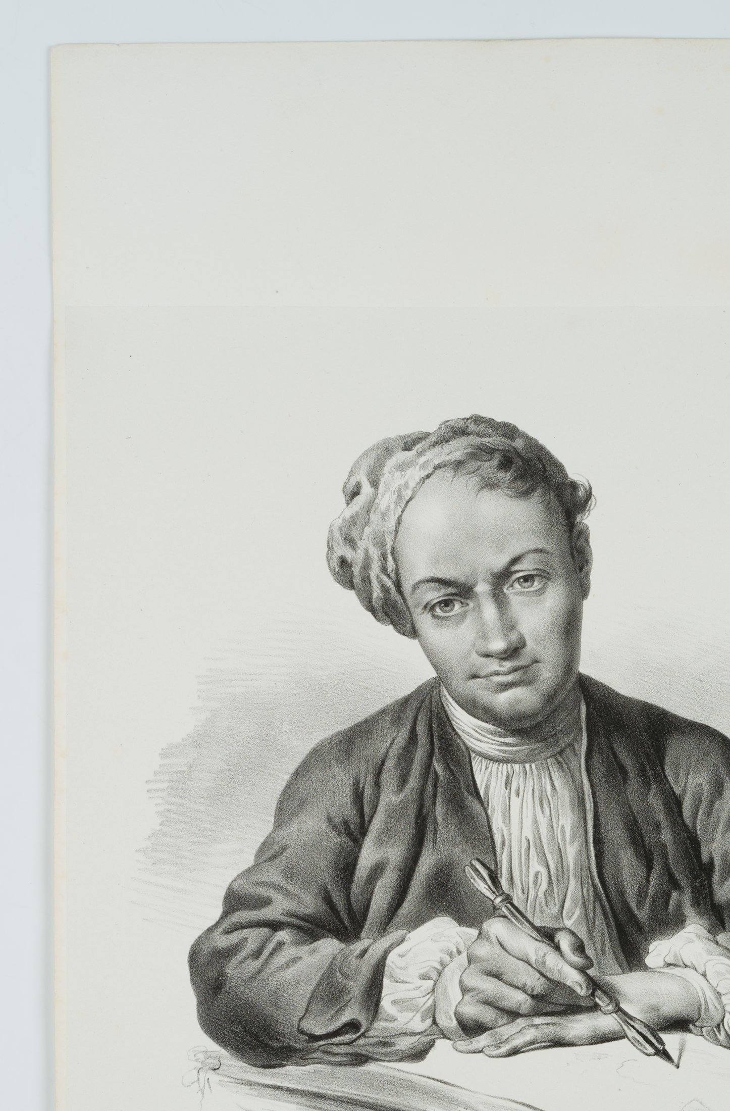 Porträt des Malers Christian Wilhelm Ernst Dietrich, gen. Dietricy (1712-1774)
