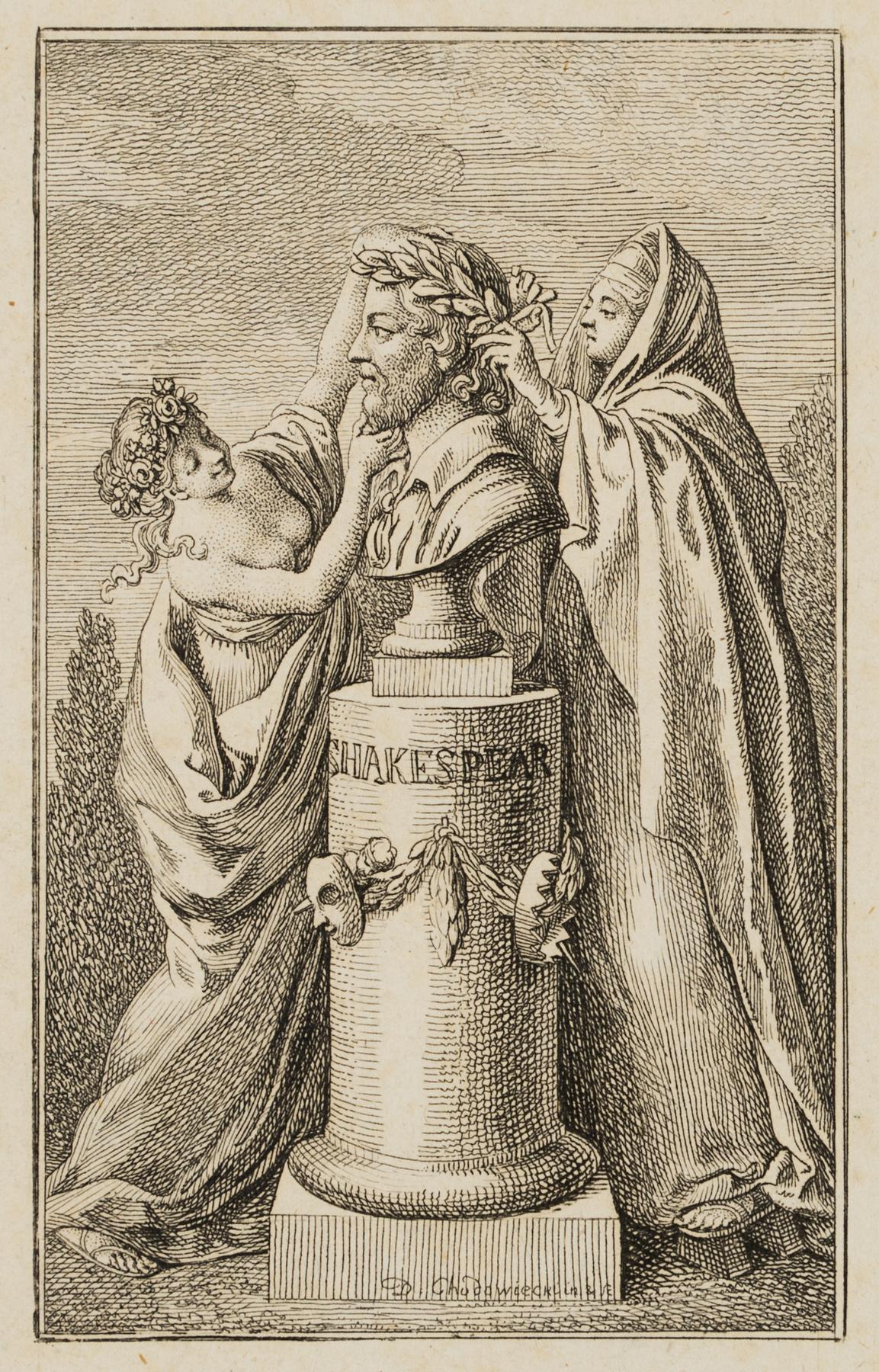 Die Büste Shakespeares