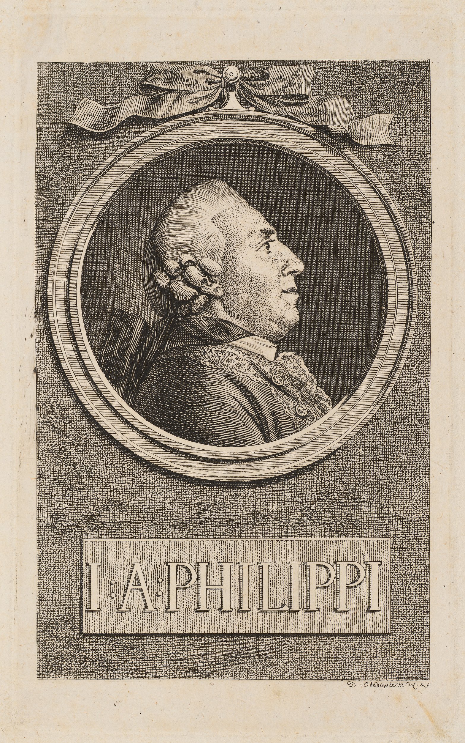 Porträt von Johann Albrecht Philippi