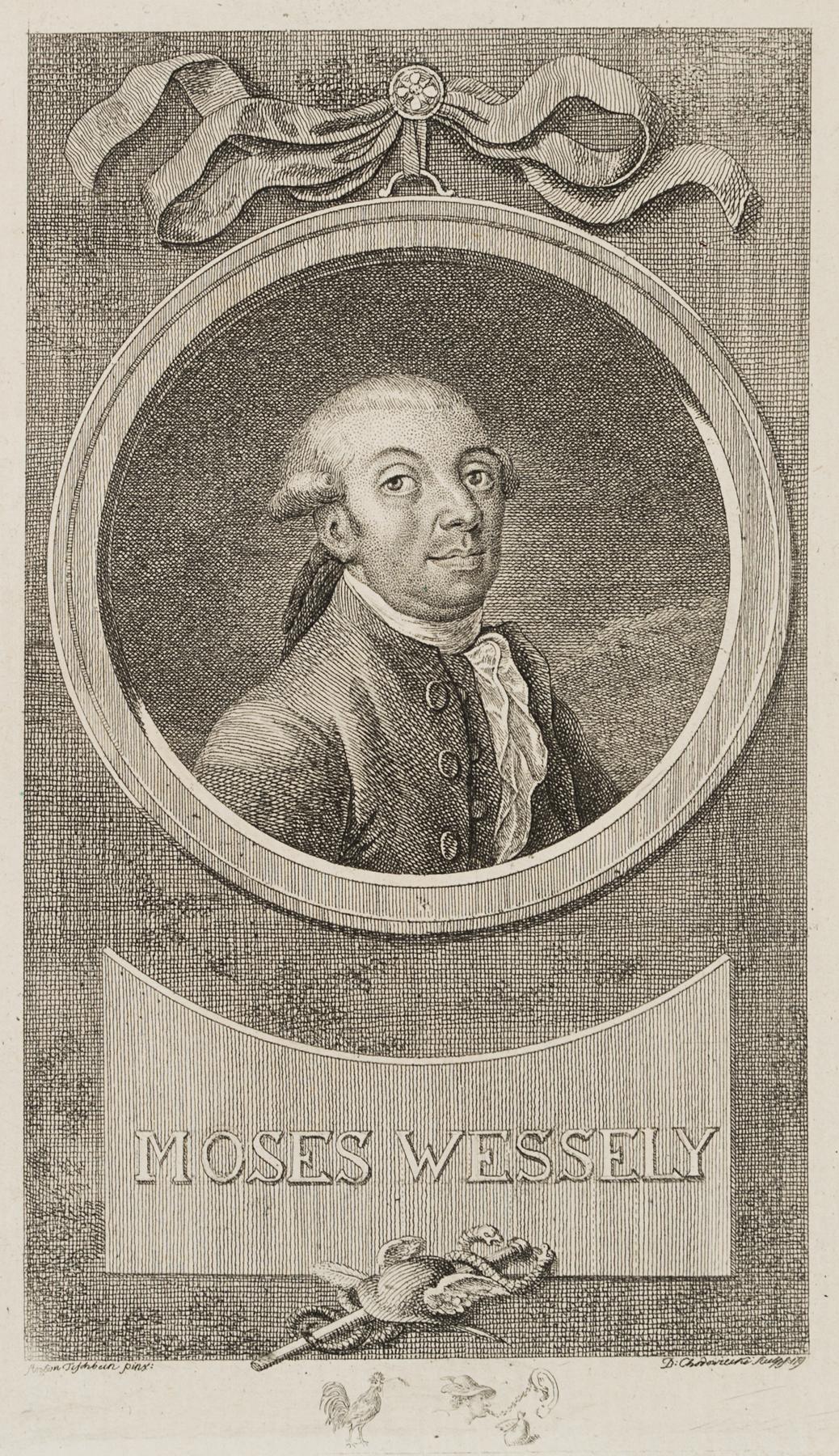 Portrait von Moses Wessely