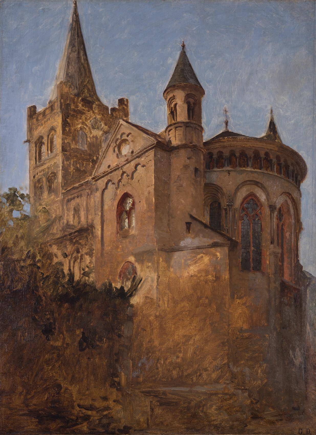 Die spätromanische Kirche St. Peter in Bacharach