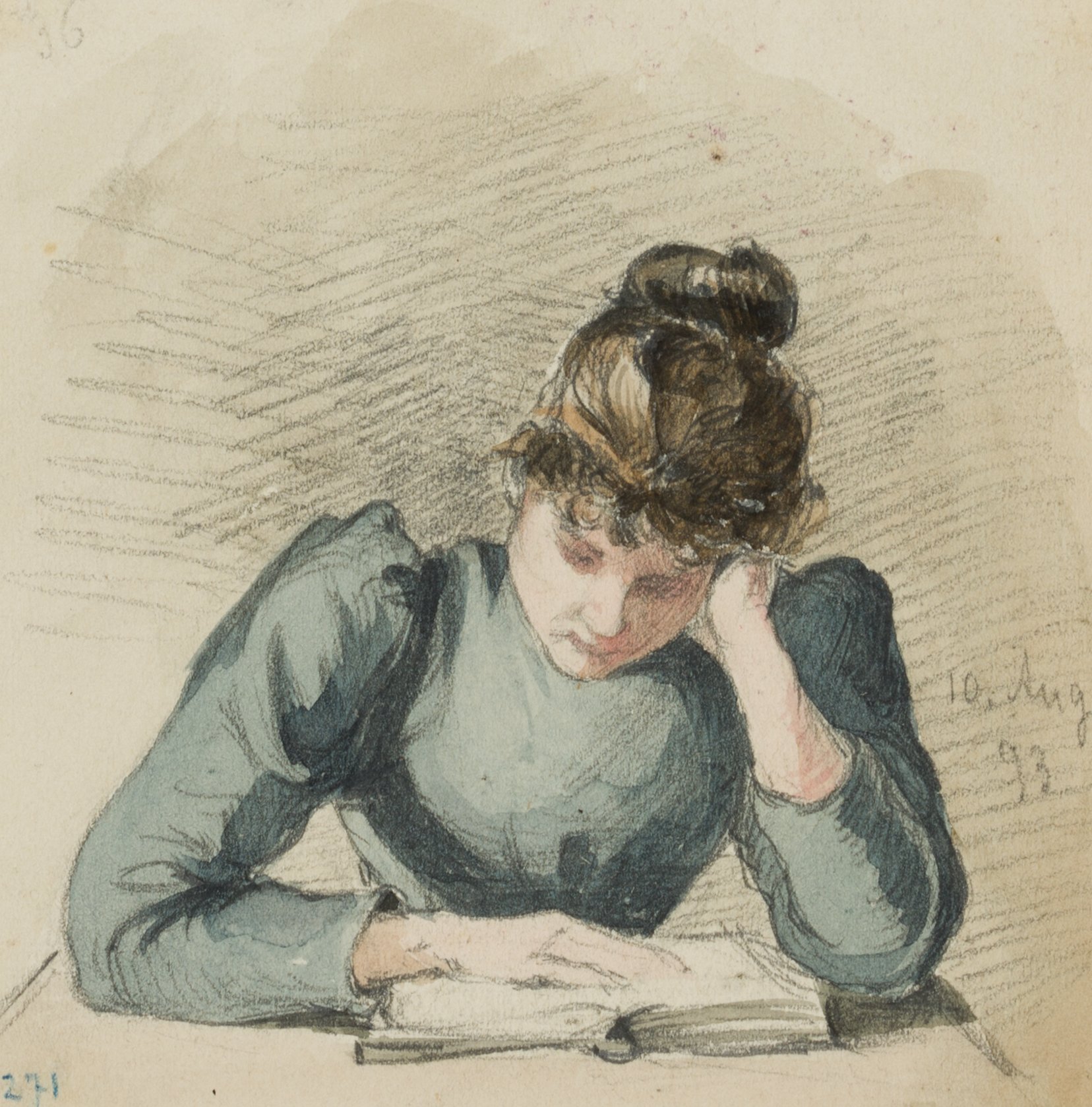 Lesende Dame