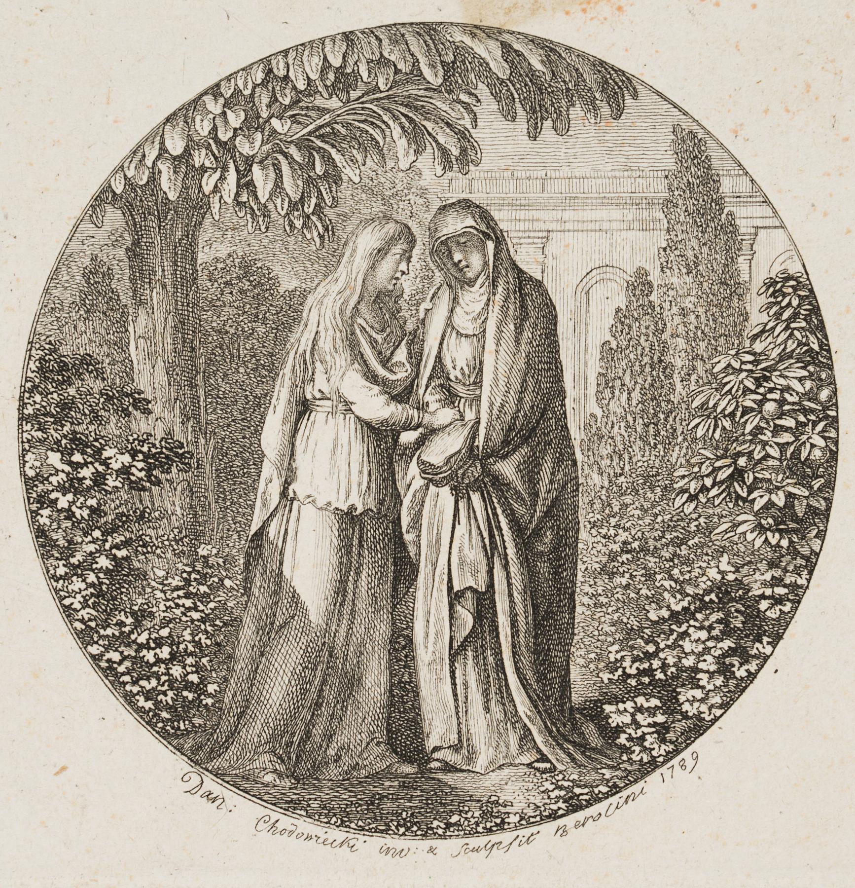 Maria trifft auf die Frau des Pontius Pilatus