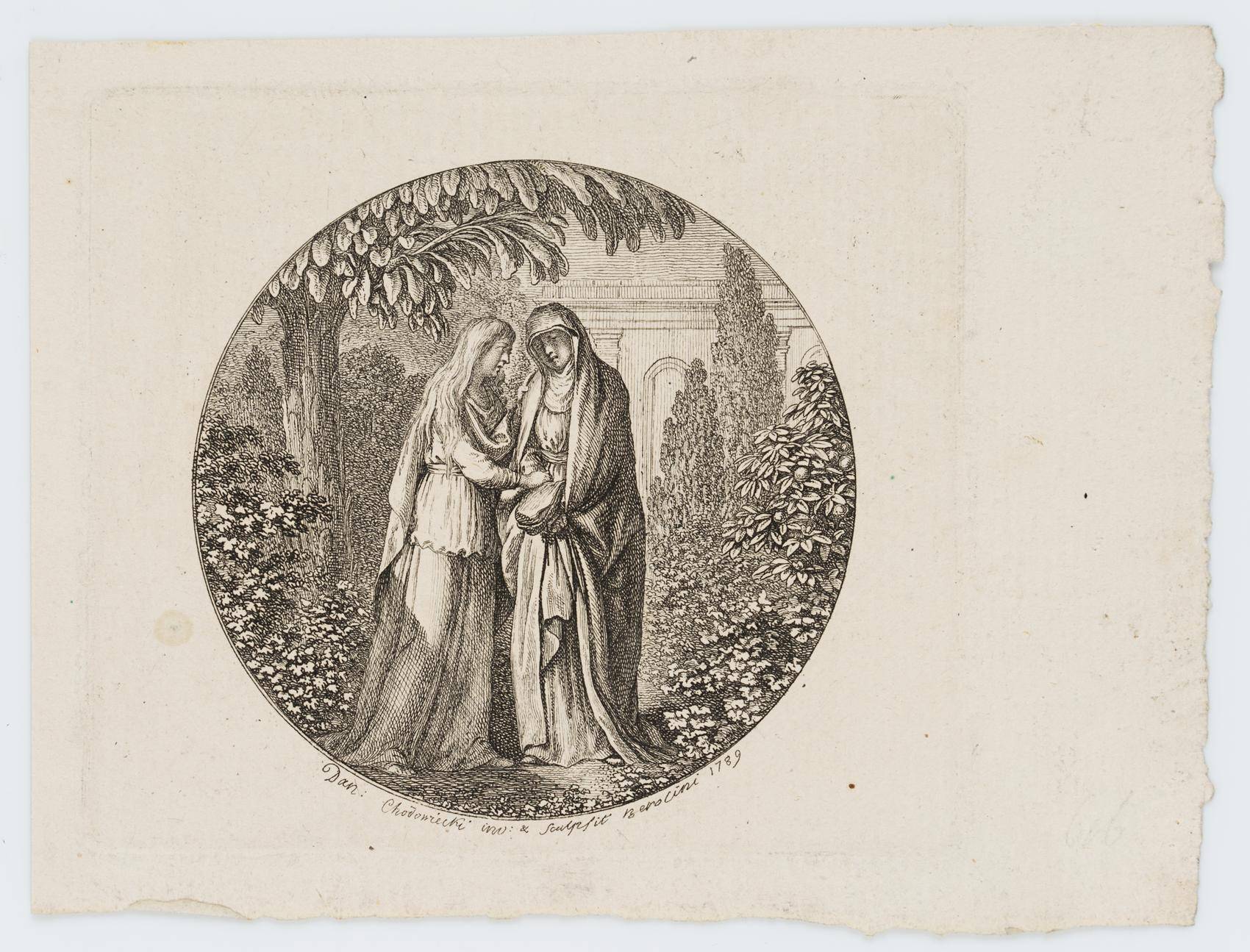 Maria trifft auf die Frau des Pontius Pilatus