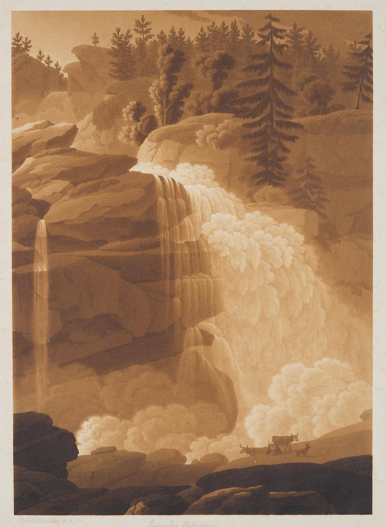 Krimmler Wasserfall in Österreich