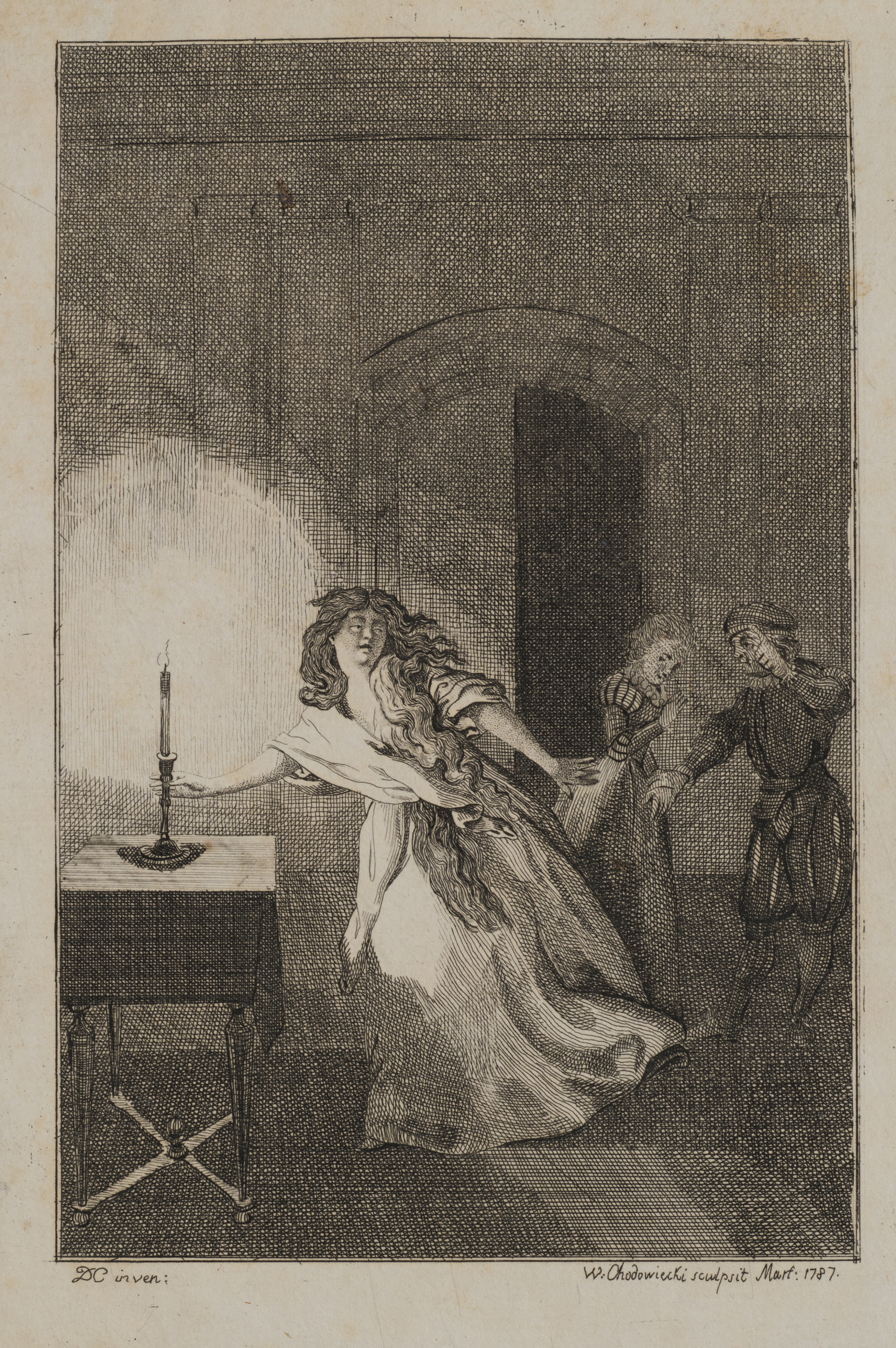 Lady Macbeth. Schlafwandelszene. Kopie des Sohnes