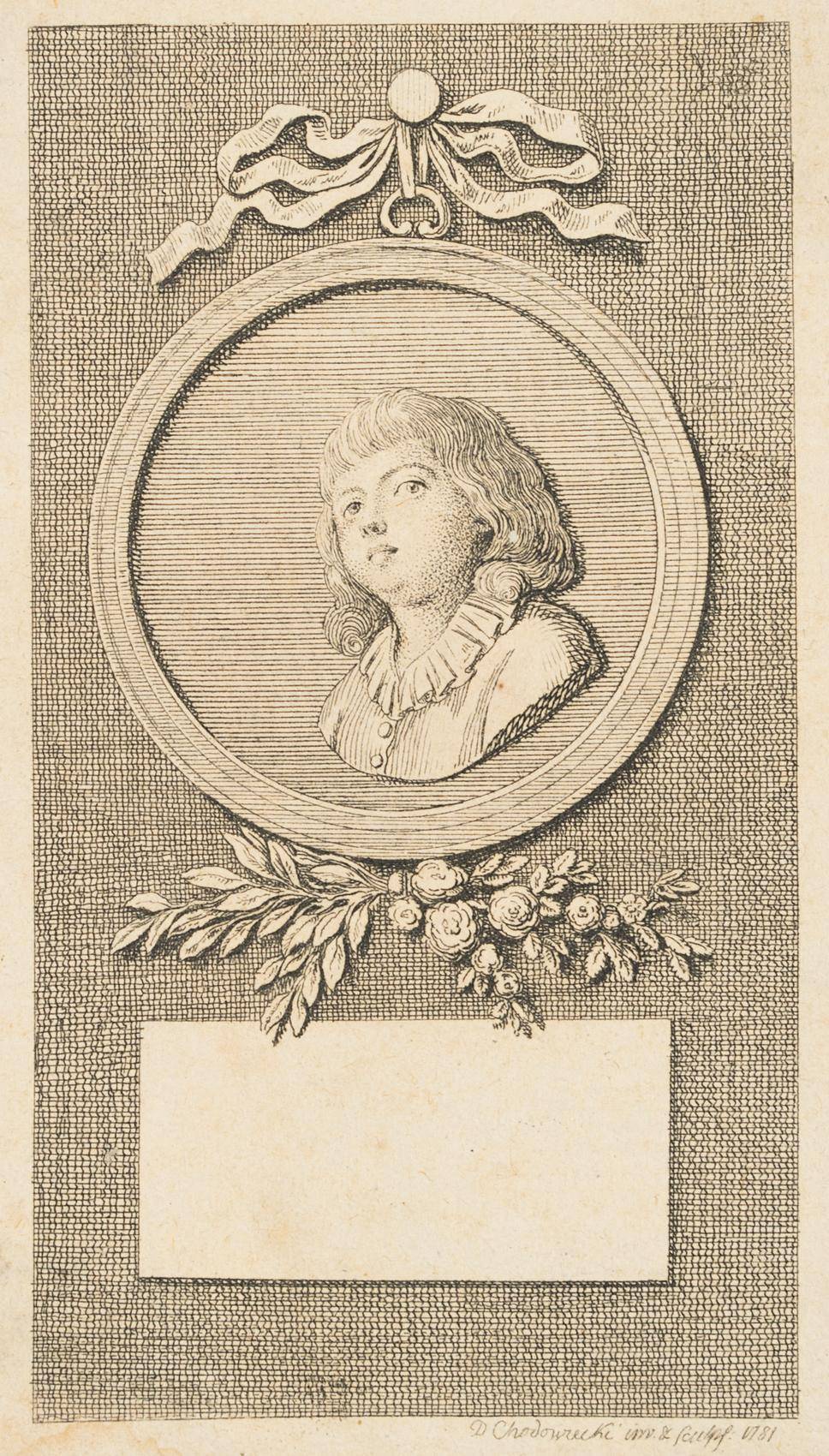 Portrait zum Lauenburger Calender auf das Jahr 1782