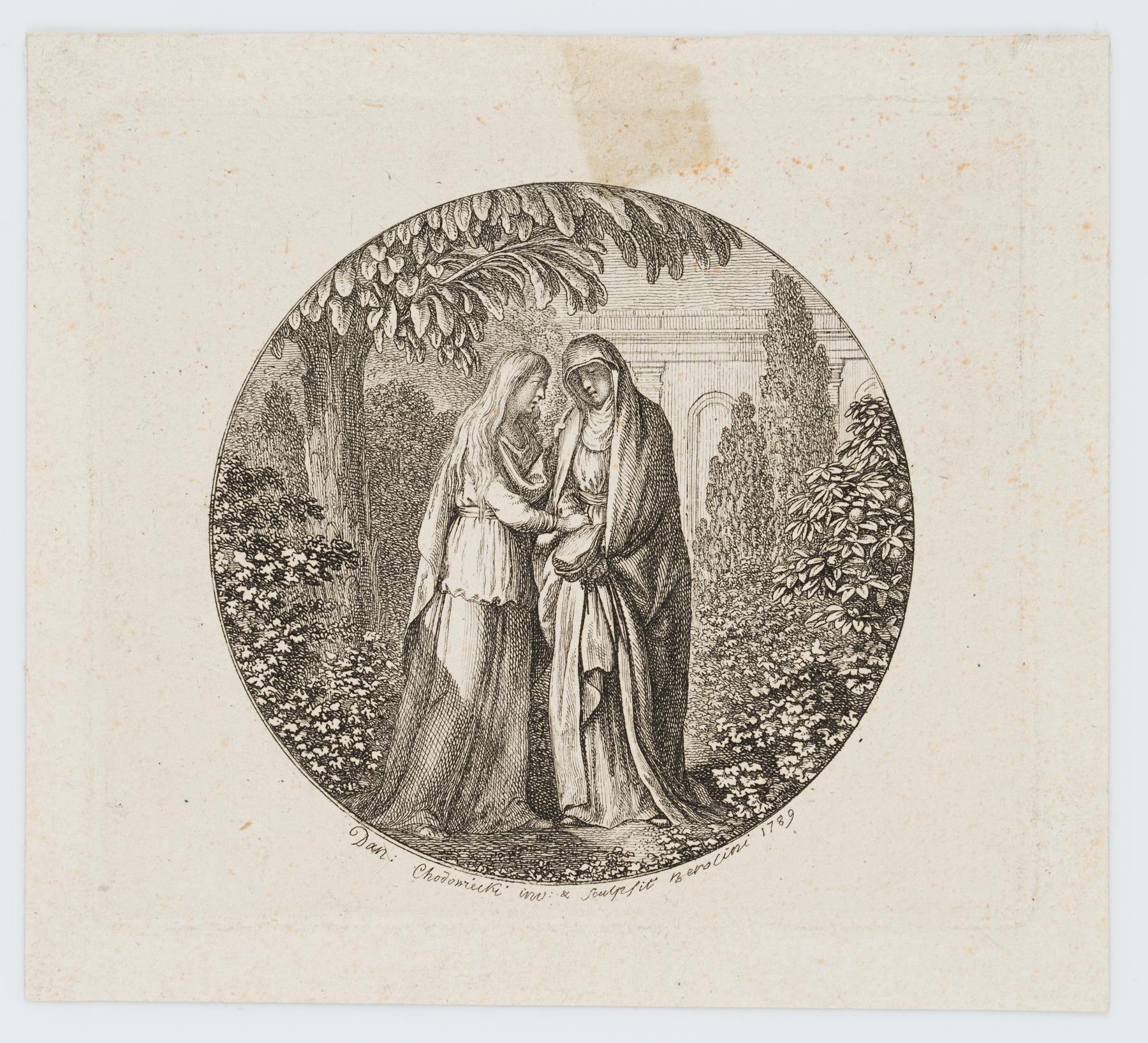 Maria trifft auf die Frau des Pontius Pilatus